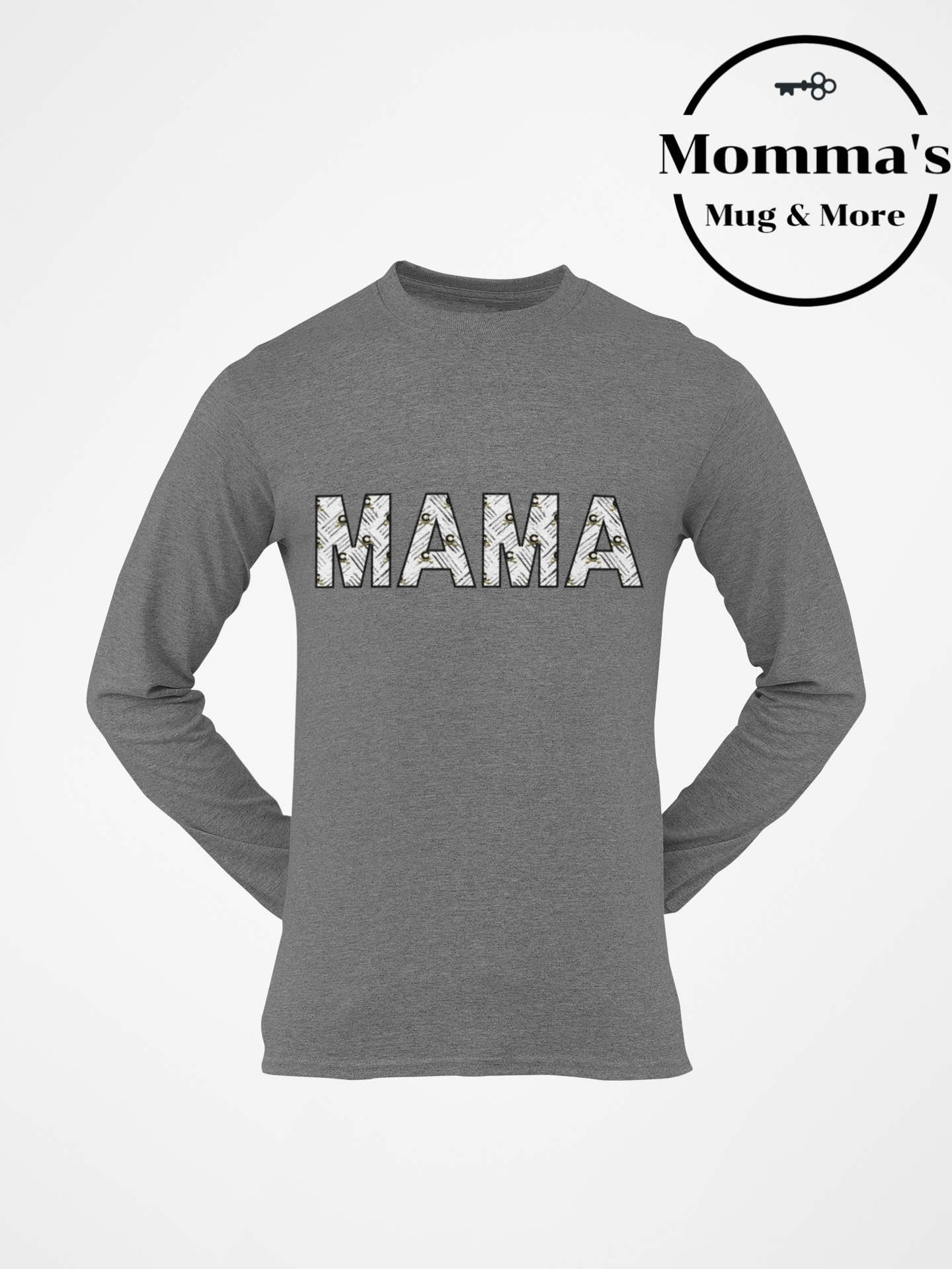 MAMA CAVALIERS GRAPHITE HEATHER SLEEVED TEE.png