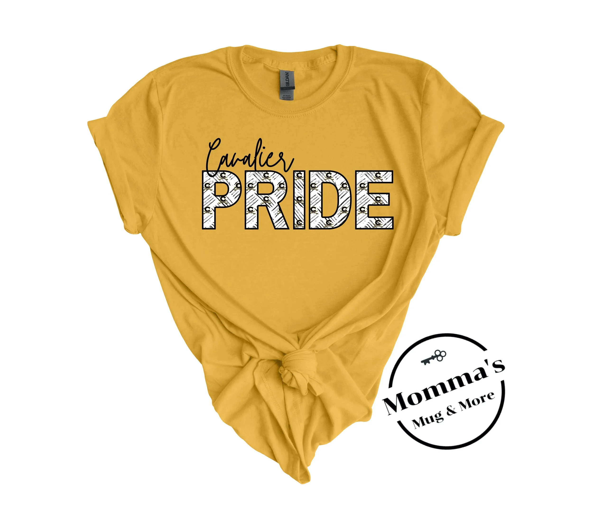 CAVALIER PRIDE GOLD TEE.jpeg (Copy)