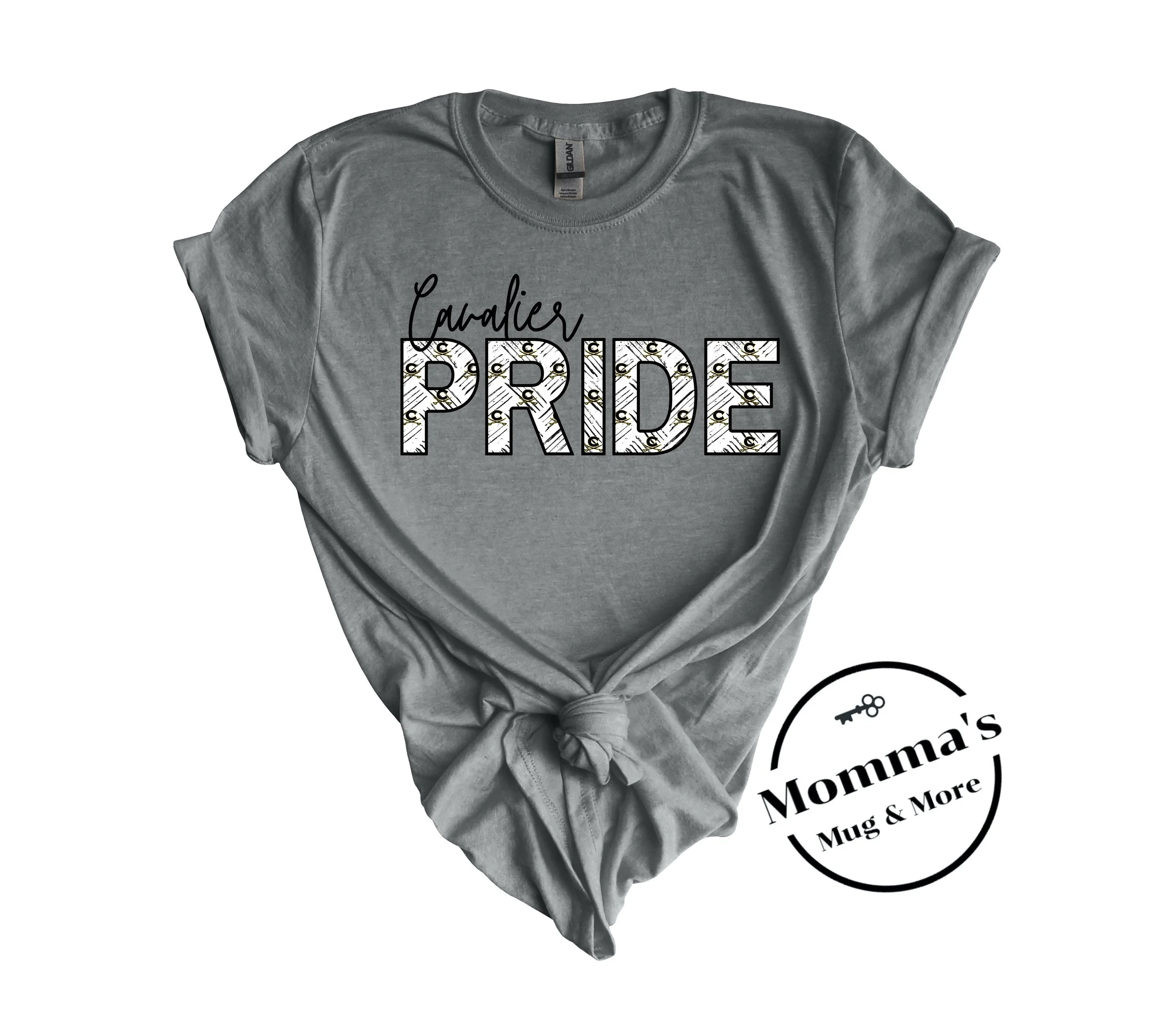 CAVALIER PRIDE GRAPHITE HEATHER TEE.jpeg (Copy)