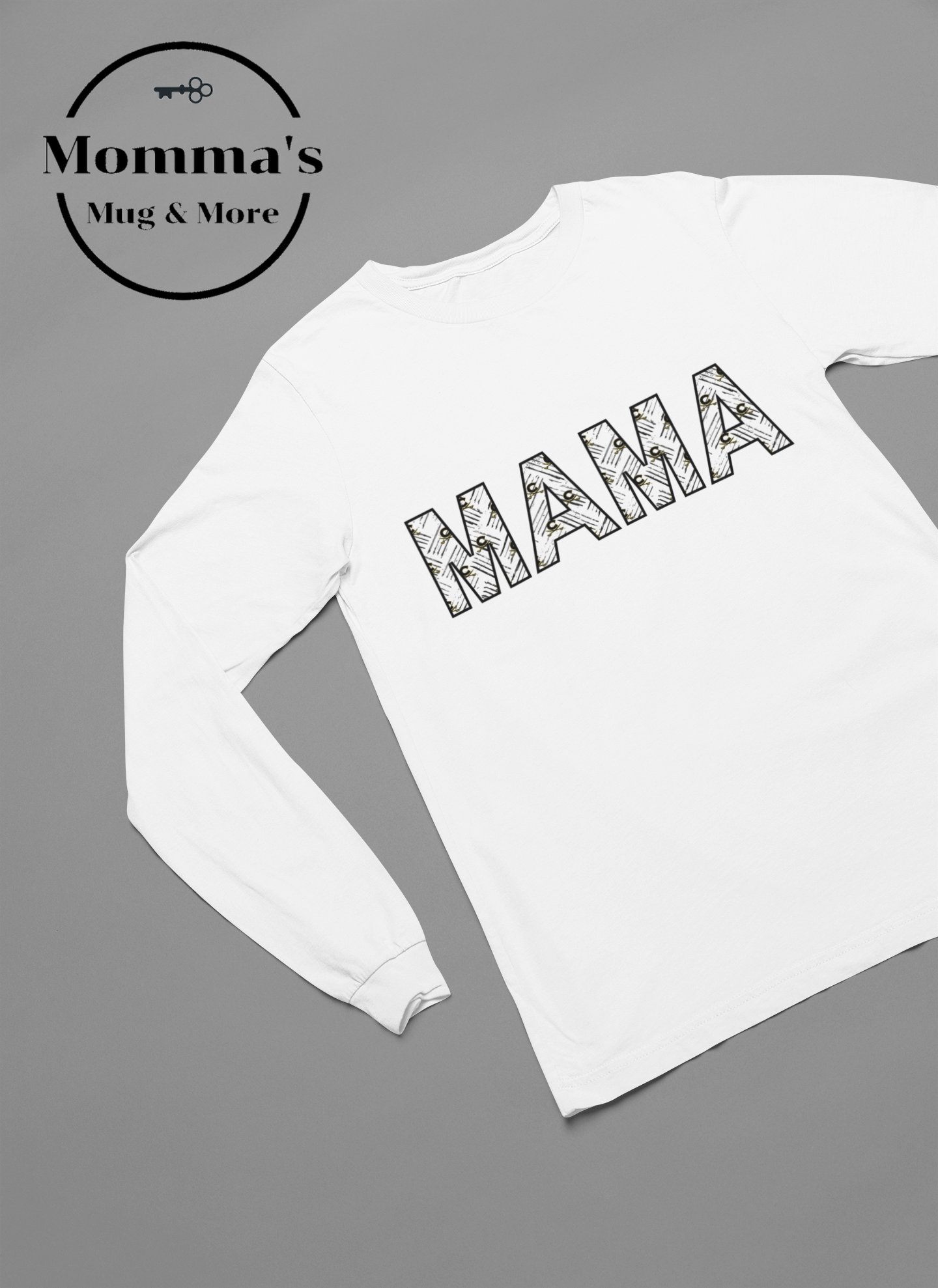 MAMA CAVALIERS WHITE SLEEVED TEE.png
