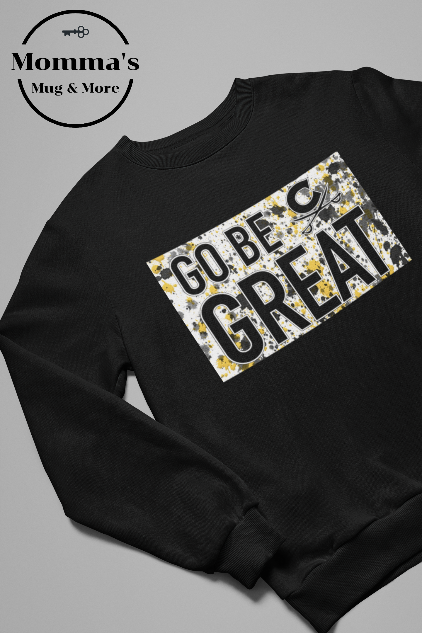 GO BE GREAT CAVALIERS BLACK SWEATSHIRT.png (Copy)