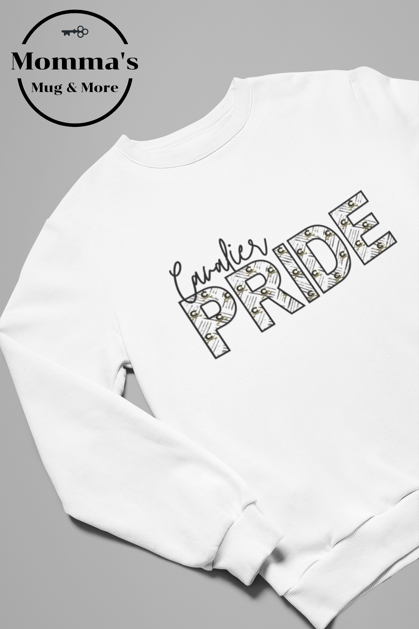 CAVALIER PRIDE WHITE SWEATSHIRT.png (Copy)