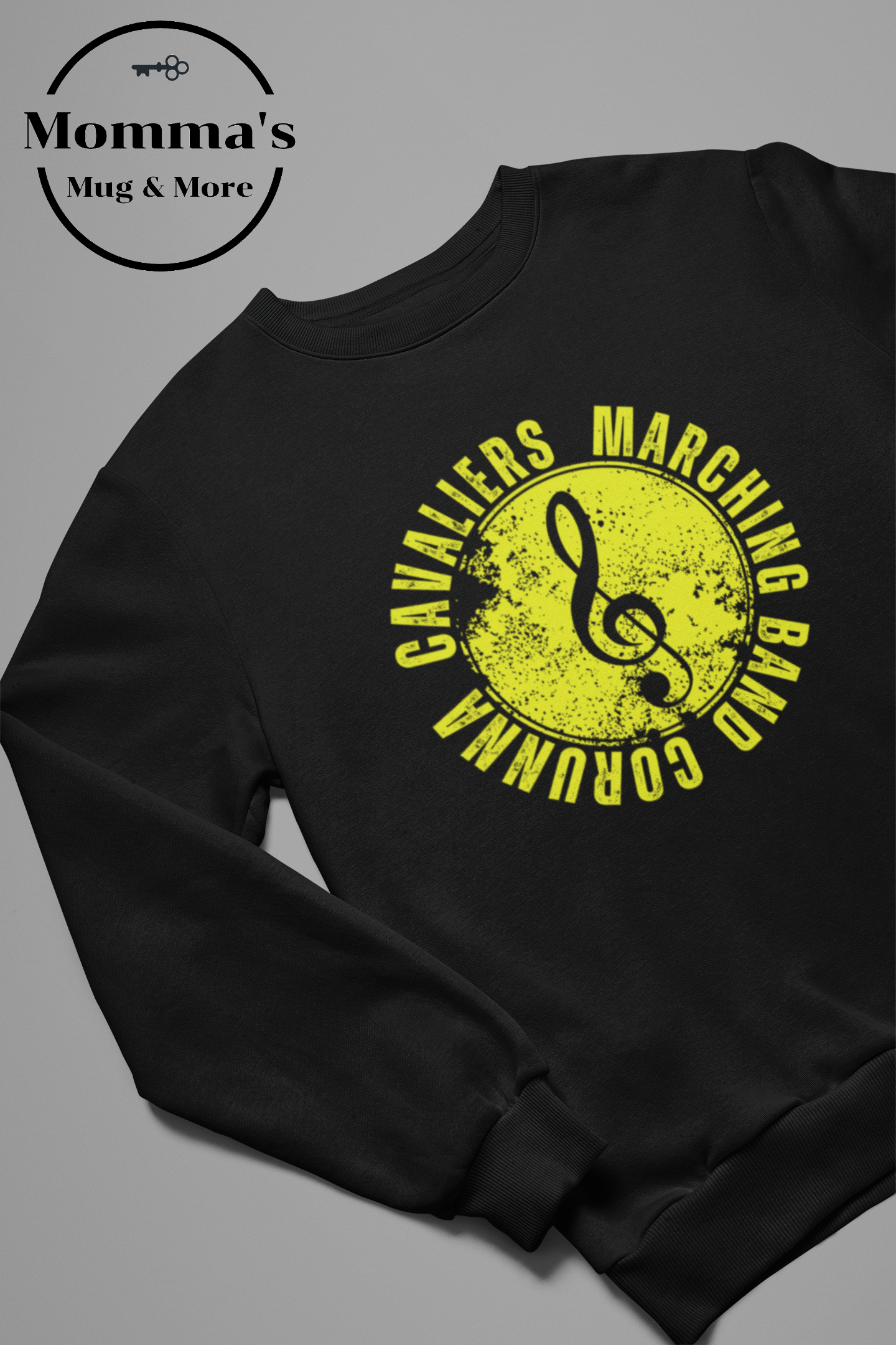 CAVALIERS MARCHING RUSTIC GOLD AND BLACK SWEATSHIRT.png