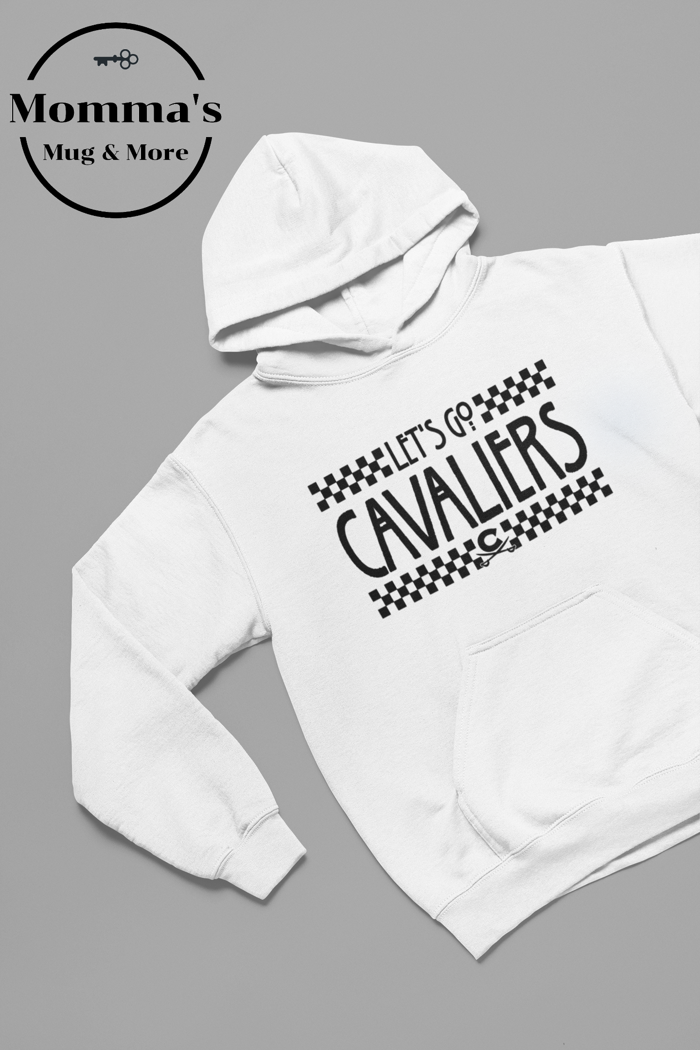 LET'S GO CORUNNA CAVALIERS CHECKERED WHITE HOODIE.png (Copy) (Copy)