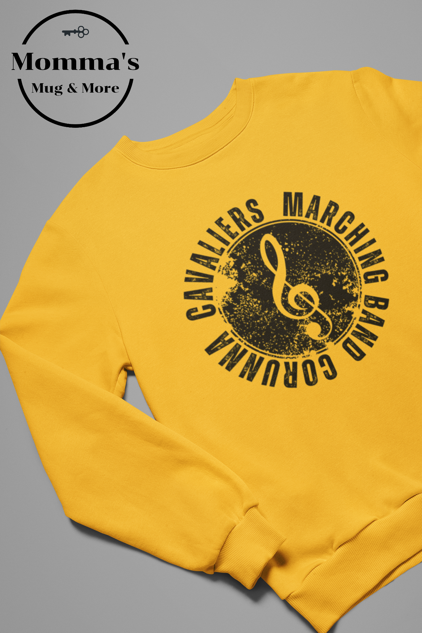 CAVALIERS MARCHING RUSTIC GOLD SWEATSHIRT.png