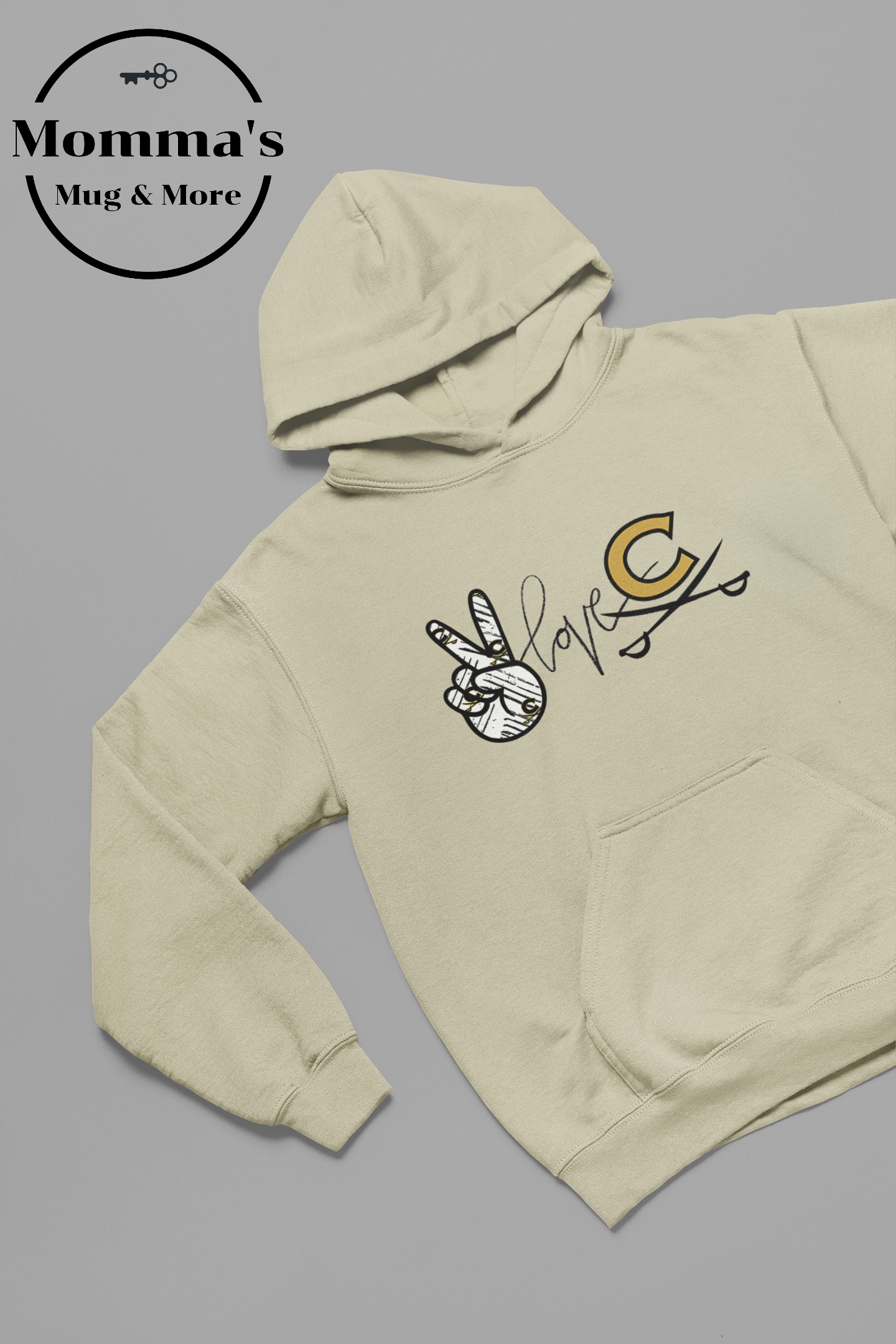 PEACE LOVE CAVALIERS  NATURAL HOODIE.png
