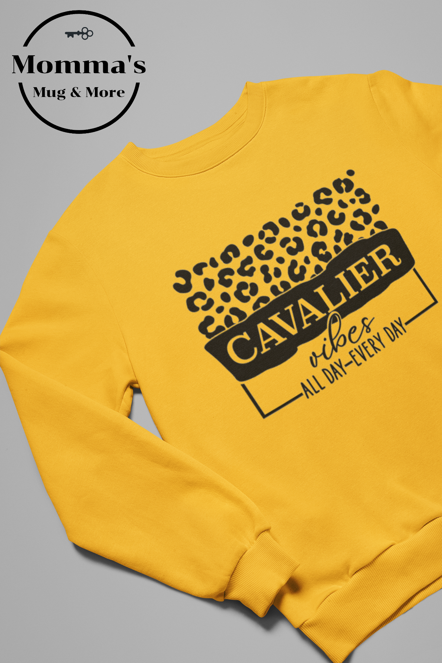 CAVALIER VIBES GOLD CREW SWEATSHIRT.png