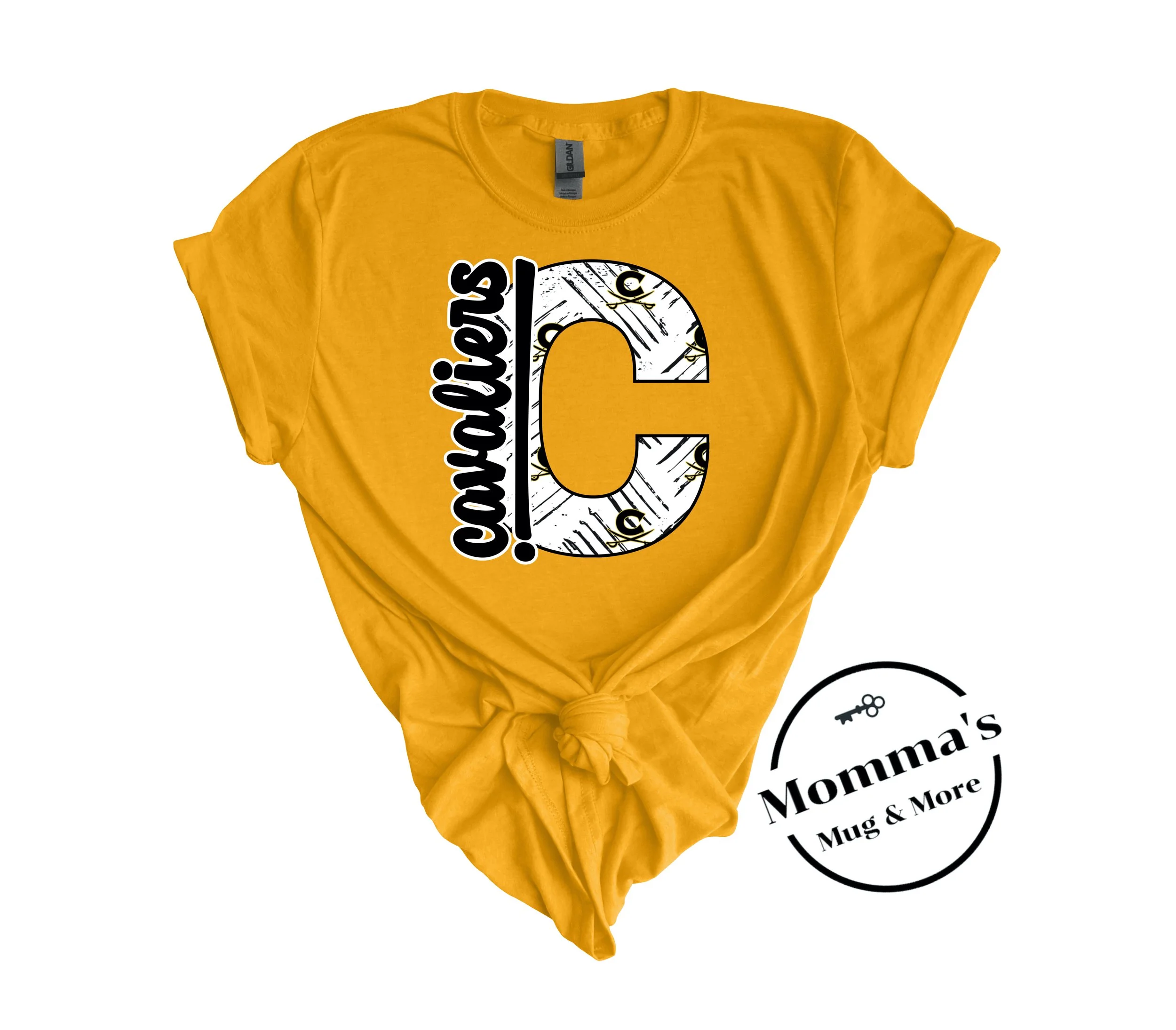 CAVALIERS EXCITEMENT GOLD TEE.jpeg (Copy)