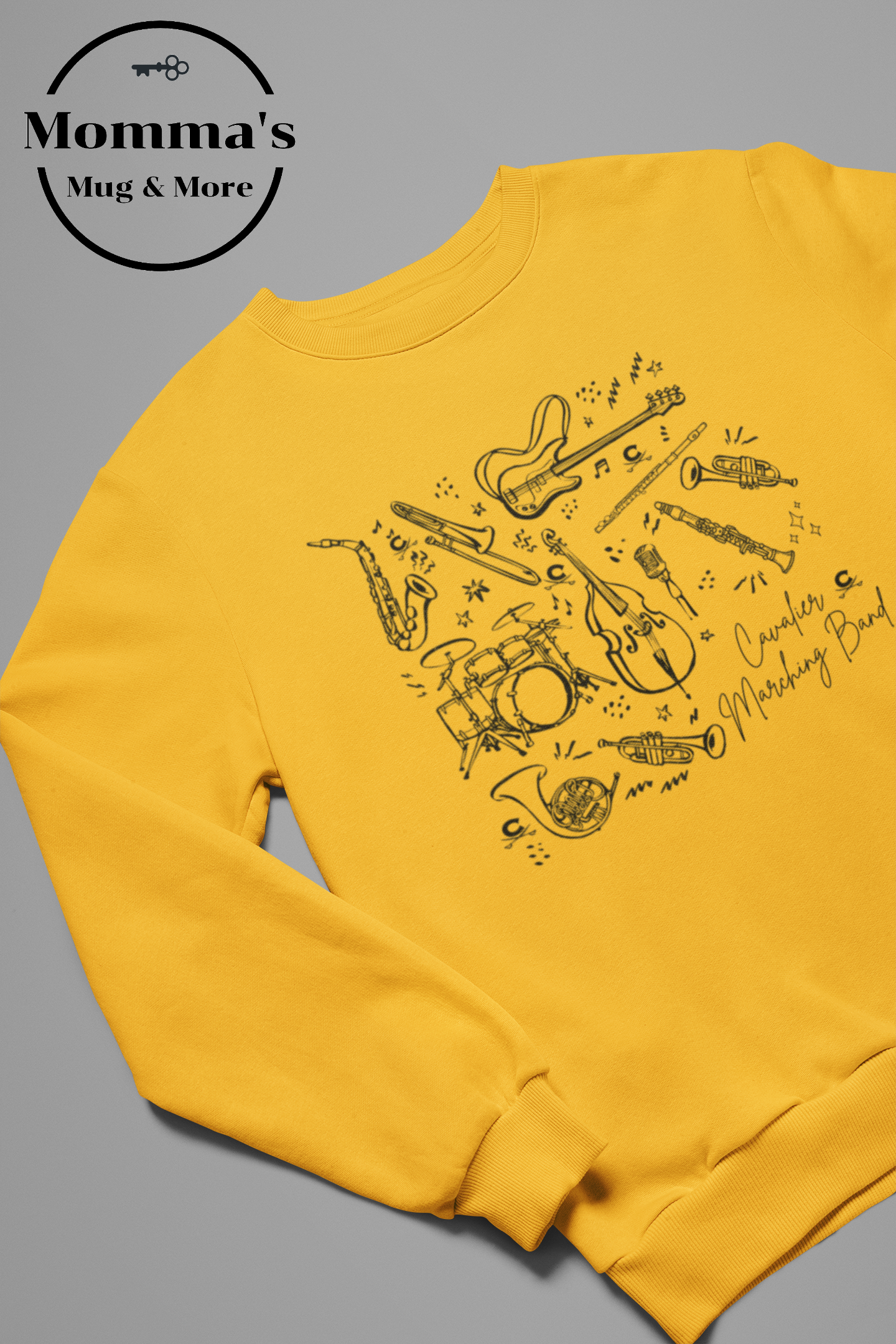 CAVALIERS MARCHING ORCHESTRA GOLD SWEATSHIRT.png