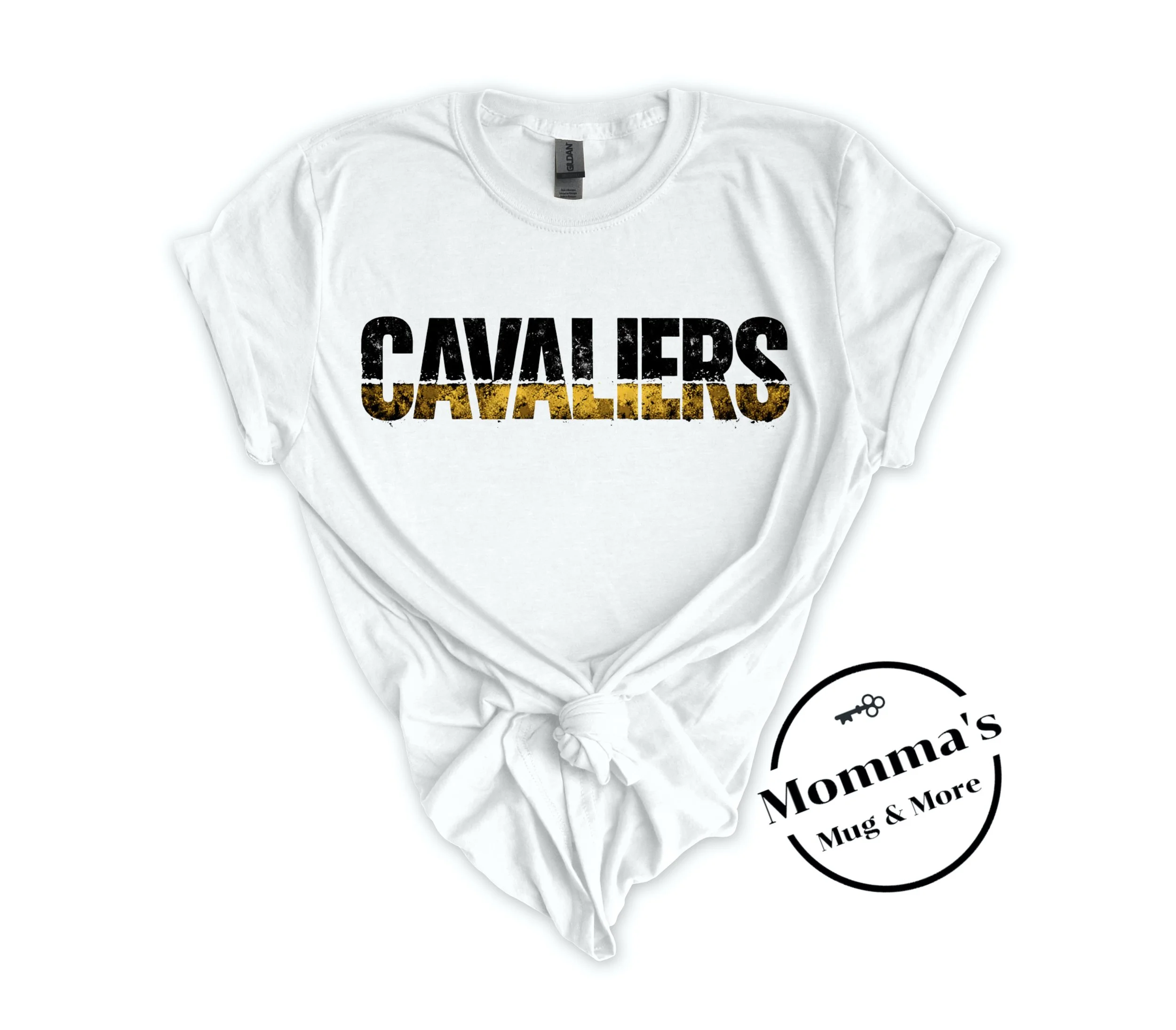 CAVALIERS RUSTIC SPLIT WHITE TEE.jpeg