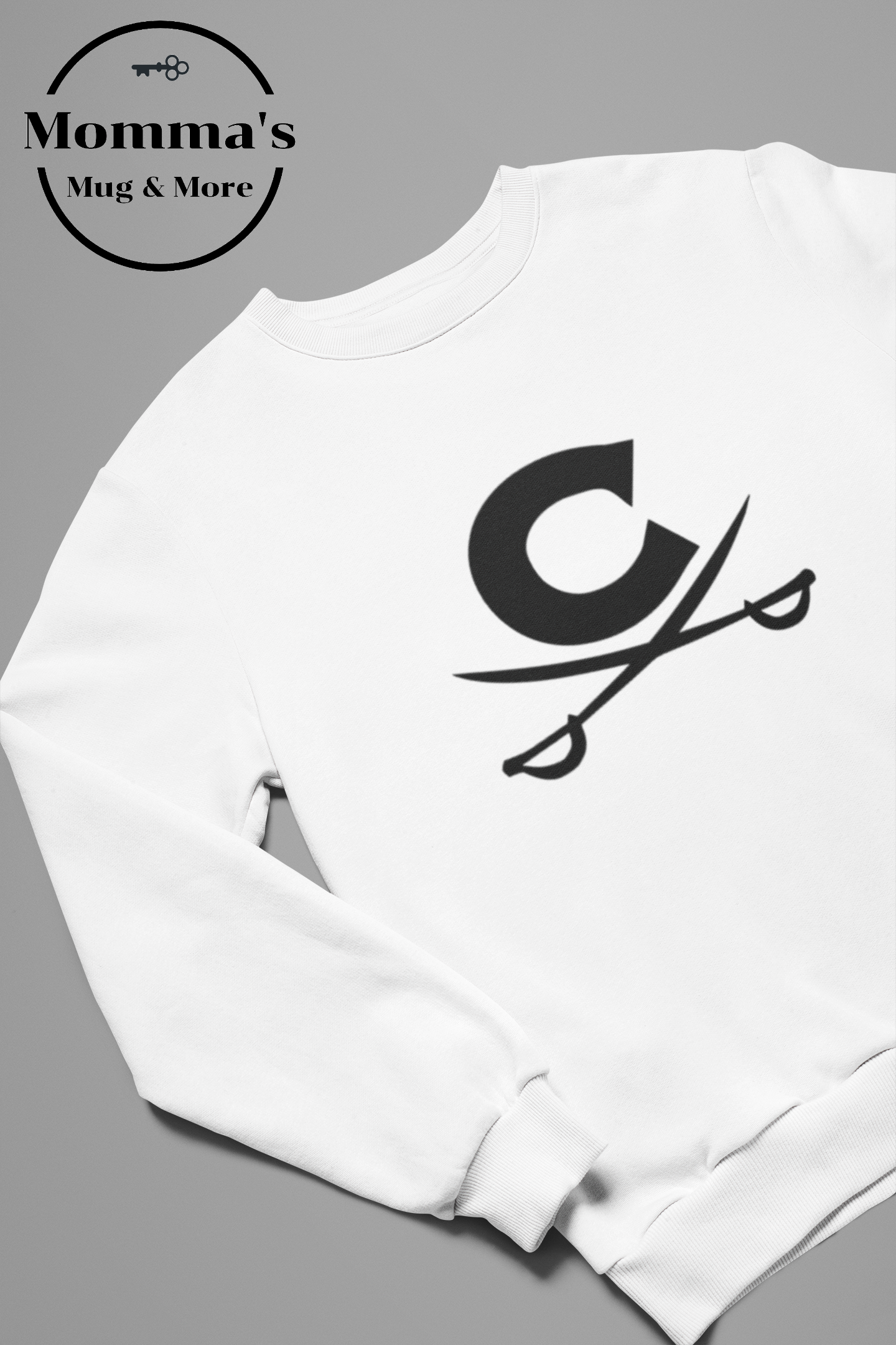 CORUNNA CAVALIERS CROSS SWORDS WHITE SWEATSHIRT.png (Copy)