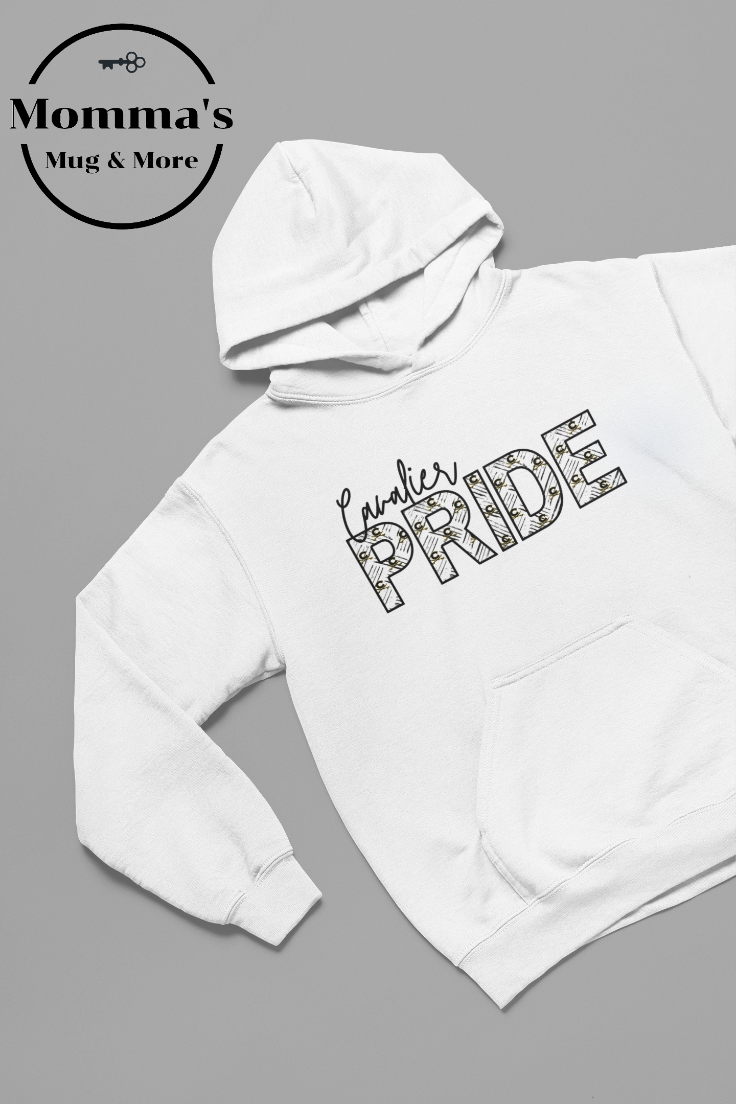 CAVALIER PRIDE WHITE HOODIE.png