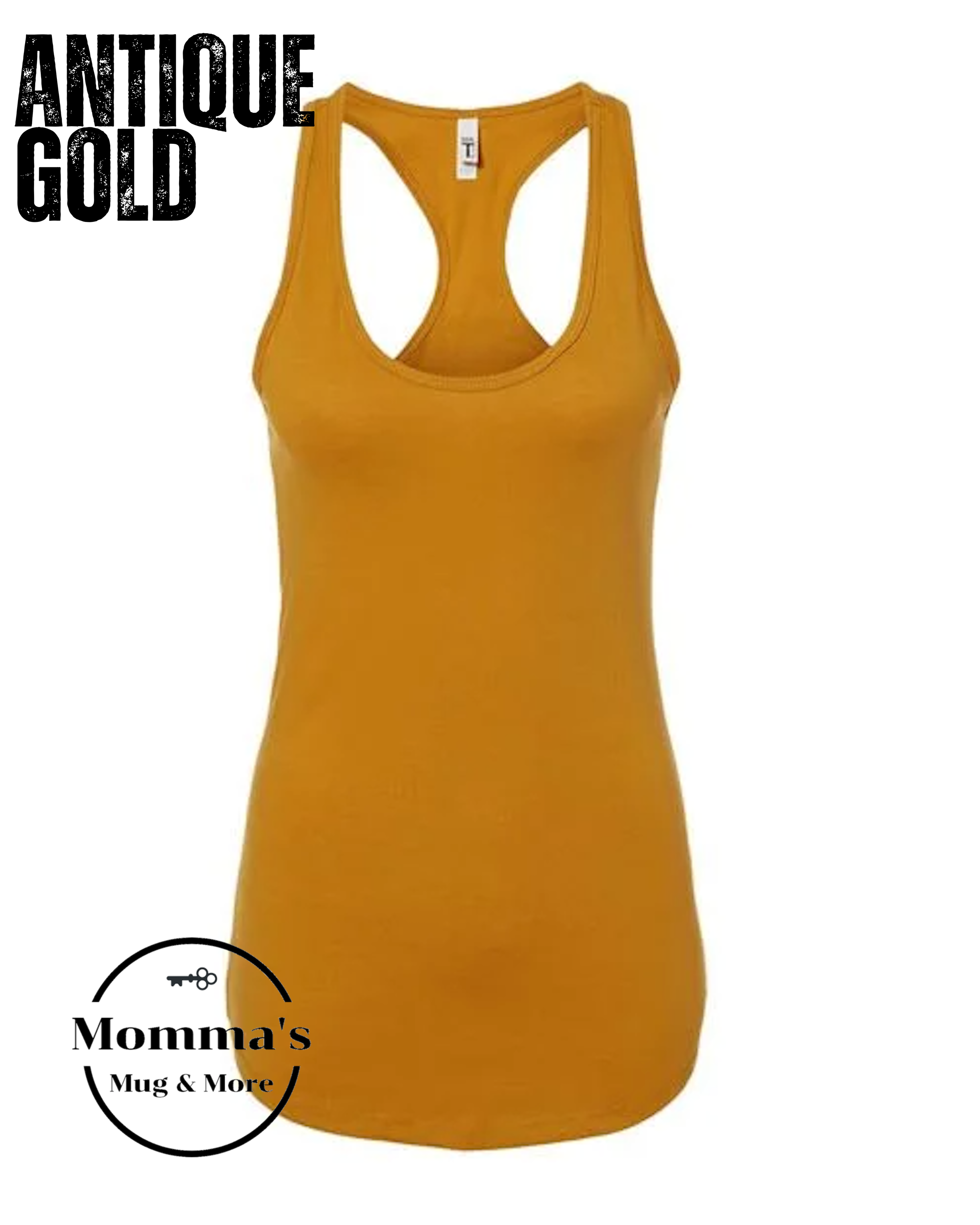 ANTIQUE GOLD RACERBACK TANK WITH NAME.png (Copy) (Copy) (Copy) (Copy)
