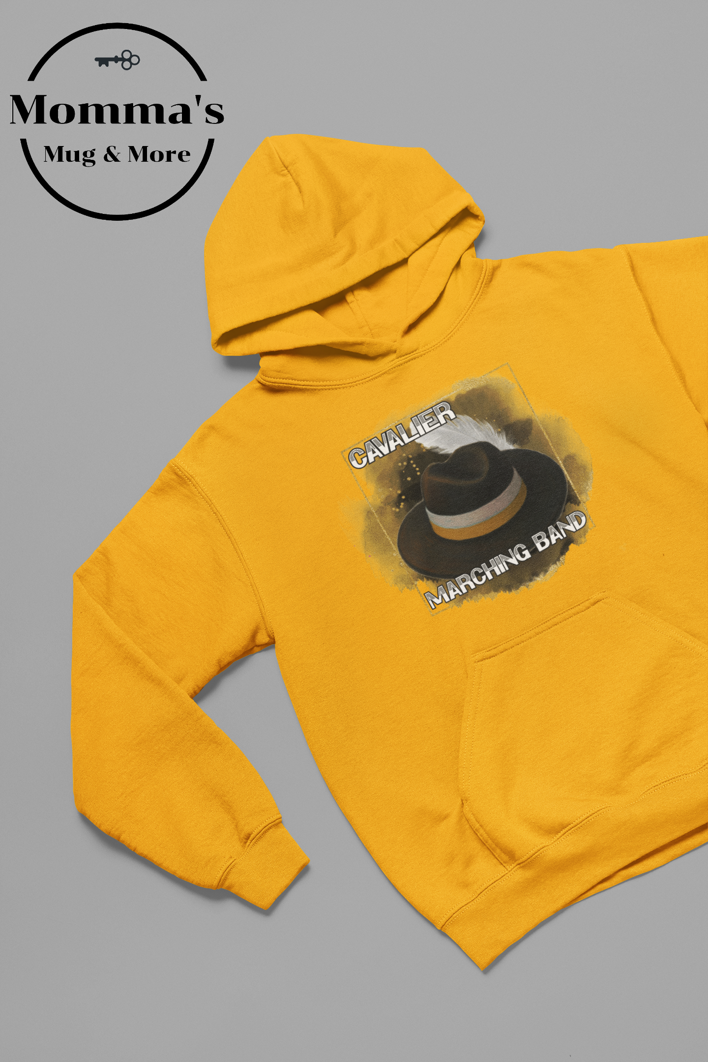 CAVALIERS MARCHING AUSSIE GOLD HOODIE.png