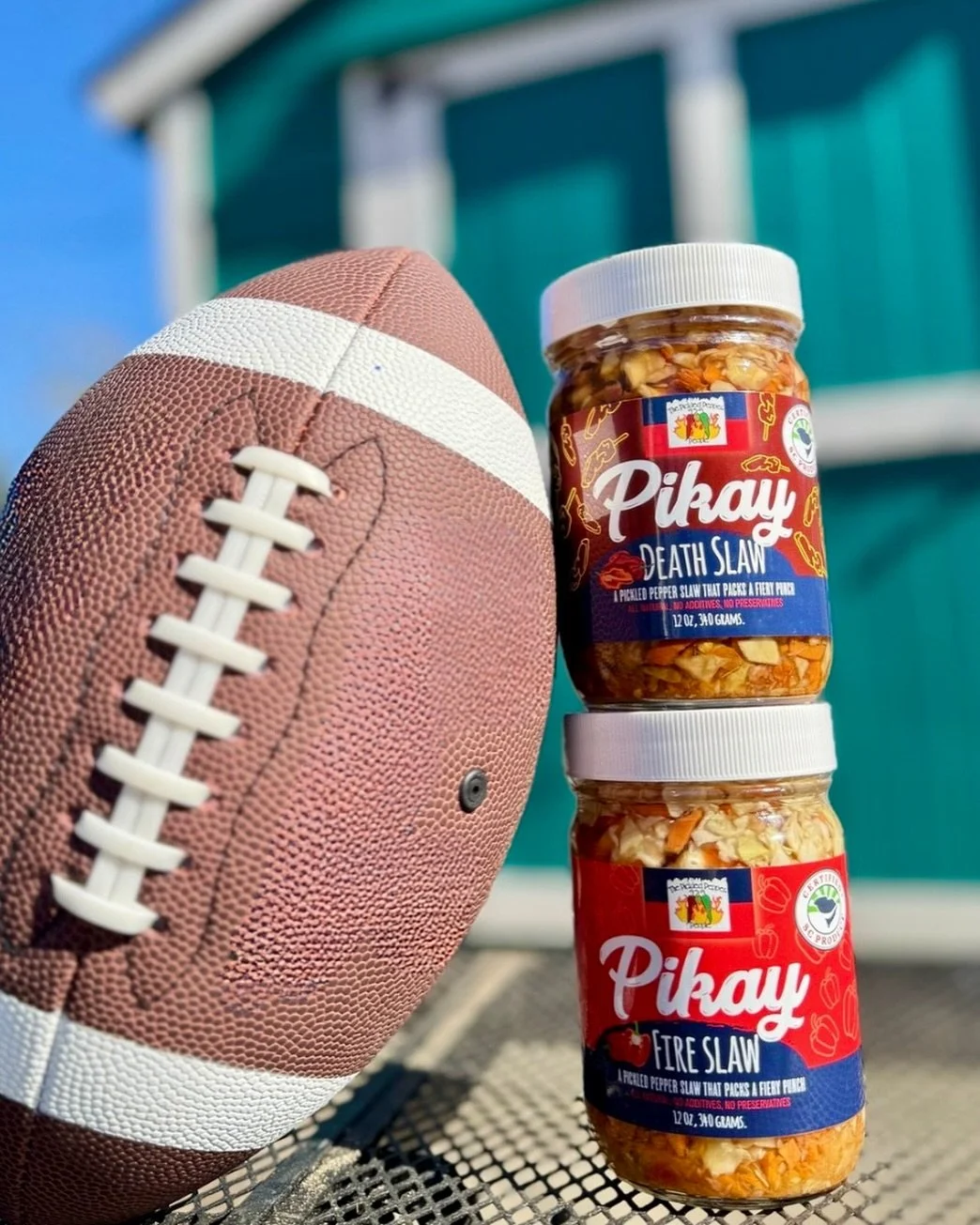 It&rsquo;s not a Super Bowl party without Pikay Slaw! Perfect for tacos, wings, dips, BBQ, or anything in between! This fiery slaw will definitely kick your party up a notch! Grab yours before the big day! 🏈🌶🏟️