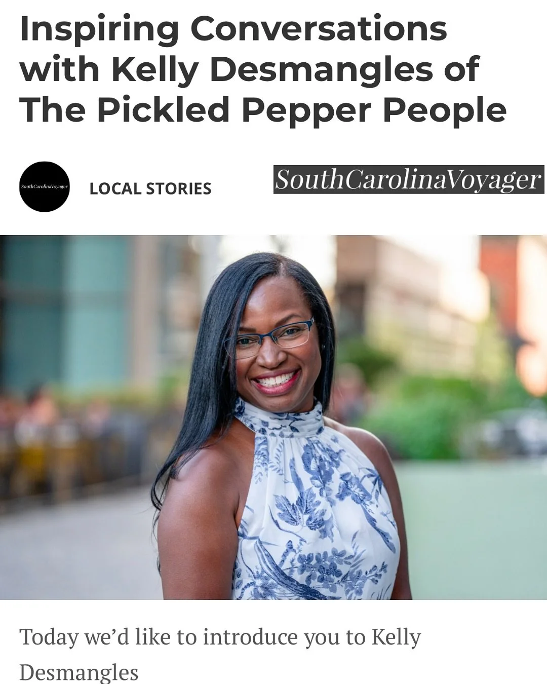A huge thank you to South Carolina Voyager for sharing our Pickled Pepper People story! &hearts;️✨

We&rsquo;re so grateful for the support and excited to share more about who we are, how our Haitian heritage inspires our products, and what makes us 