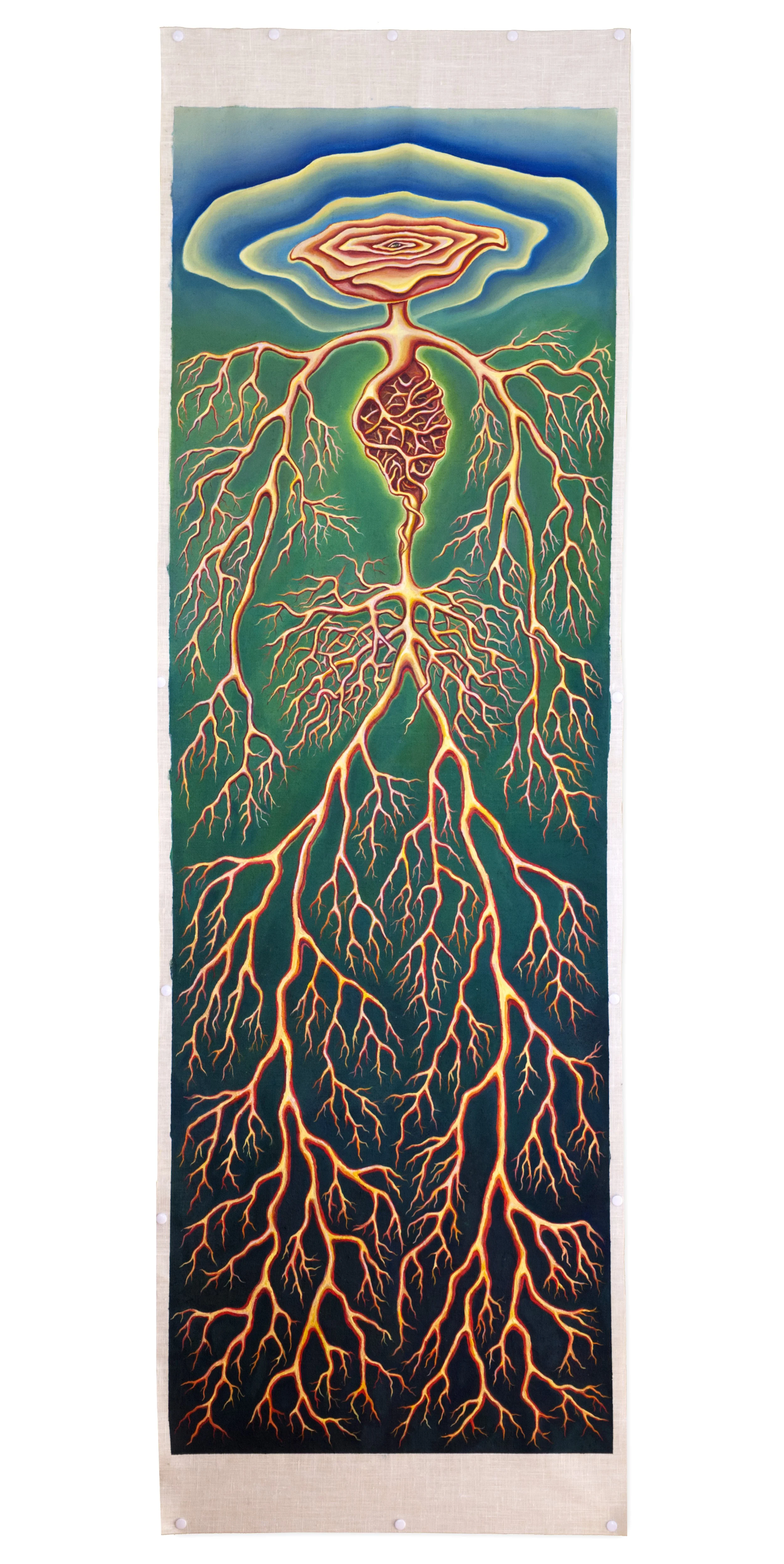 "Fruition". Oil on linen (2026).
