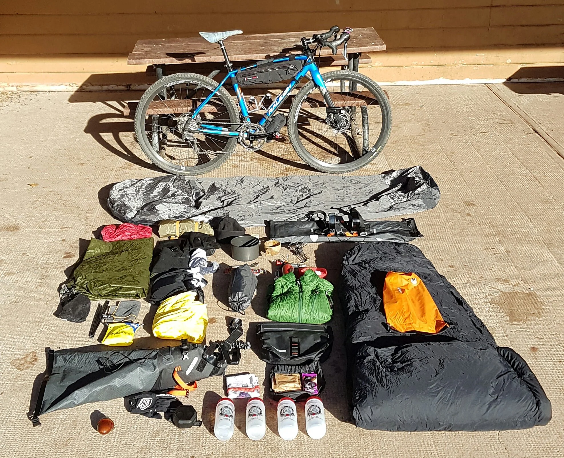 Bikepacking Bags and Bikes