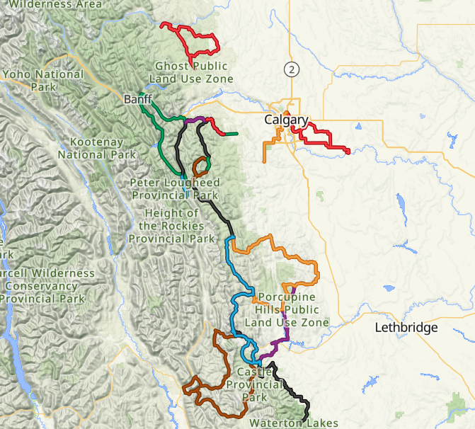 Choosing Bikepacking Routes