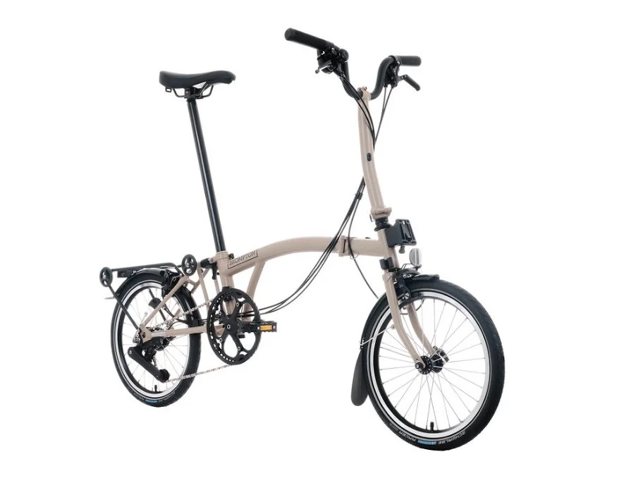 Brompton Bike MY25 C Line M12R Dune Sand 12 Speed