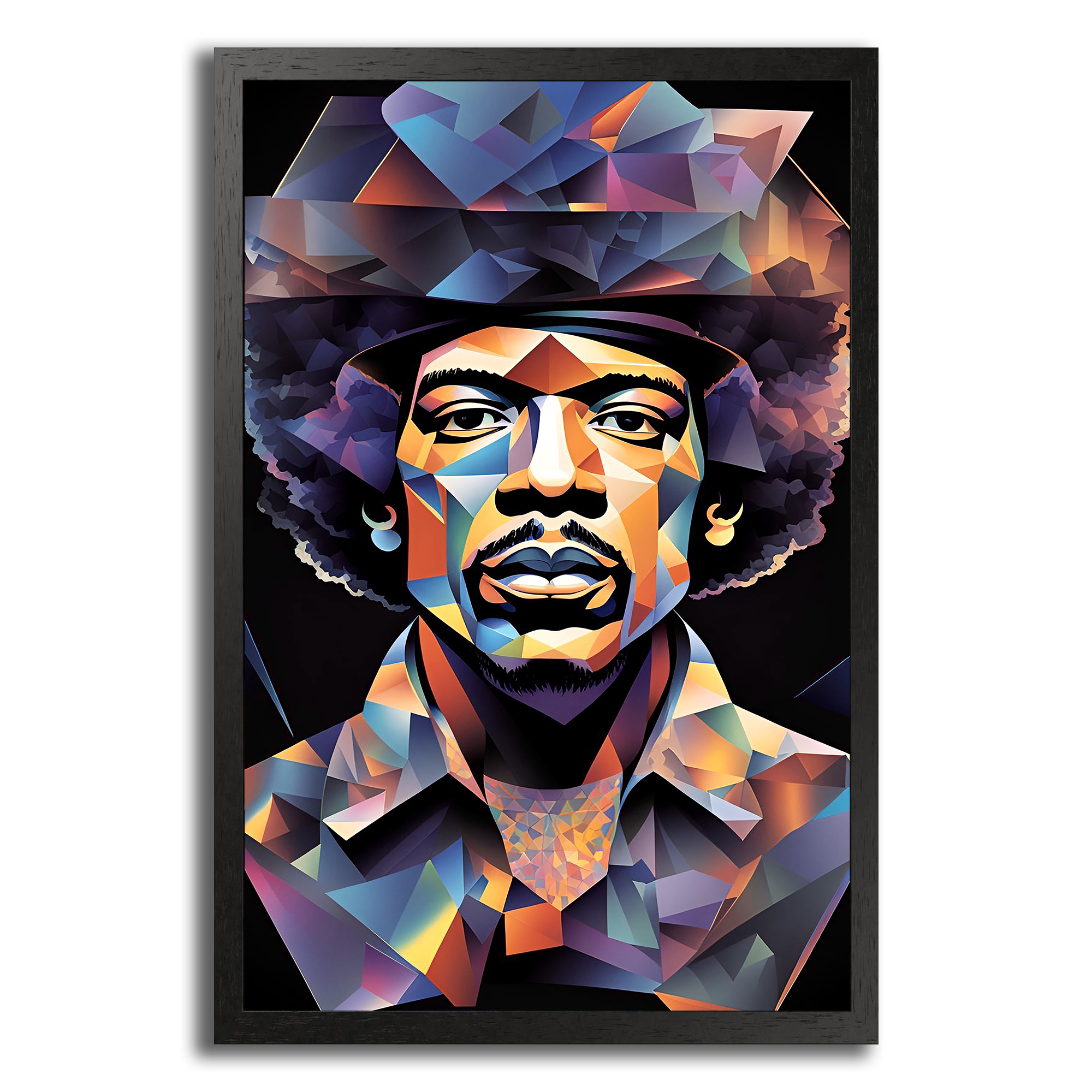 "Sonic Legend" Jimi Hendrix Wall Art