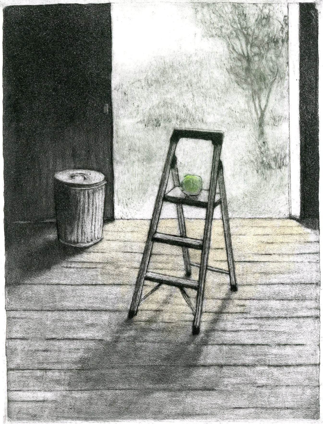 I Left A Cabbage For You On The Ladder