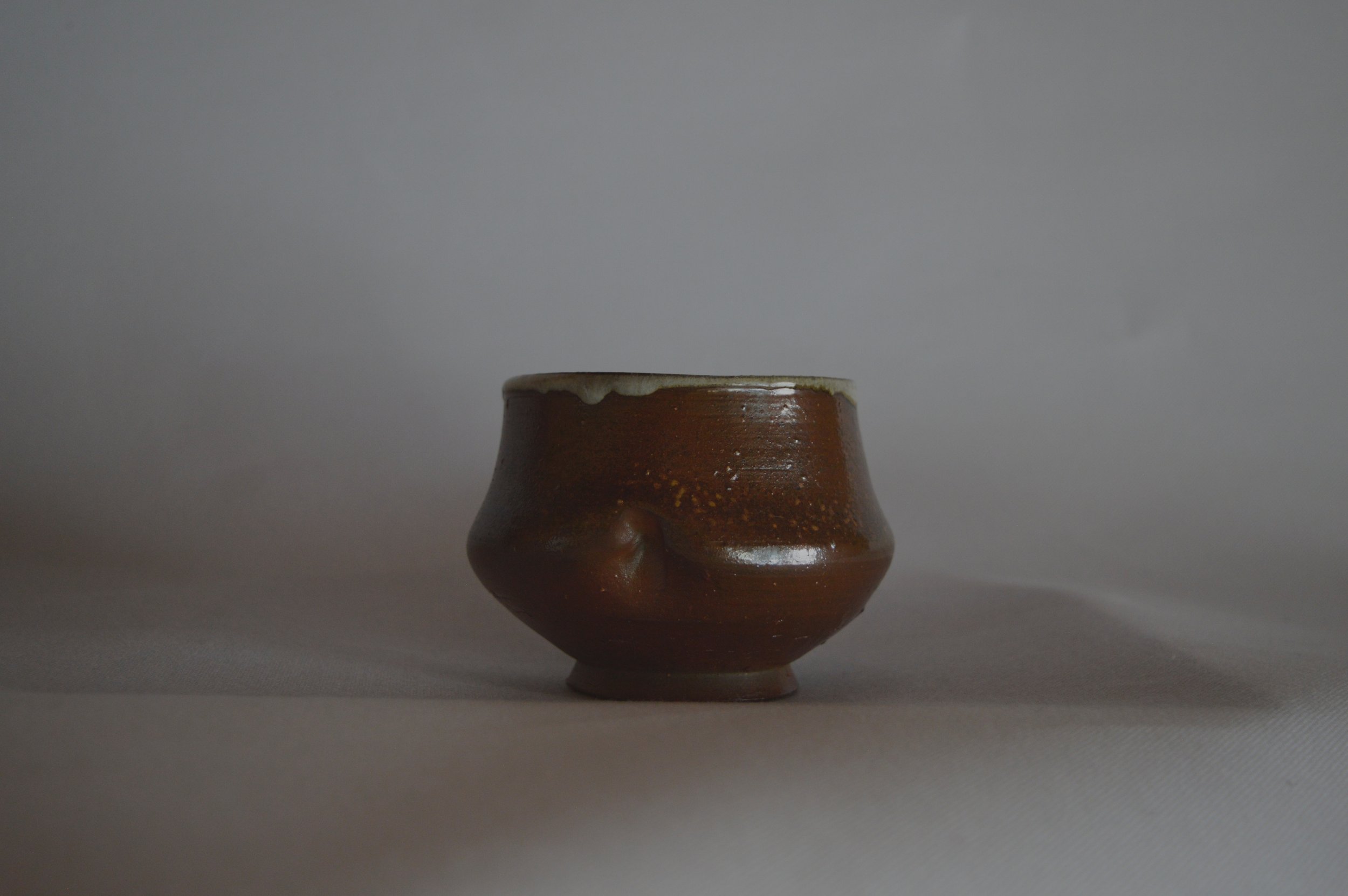 Woodfire Bizen Stoneware Yunomi