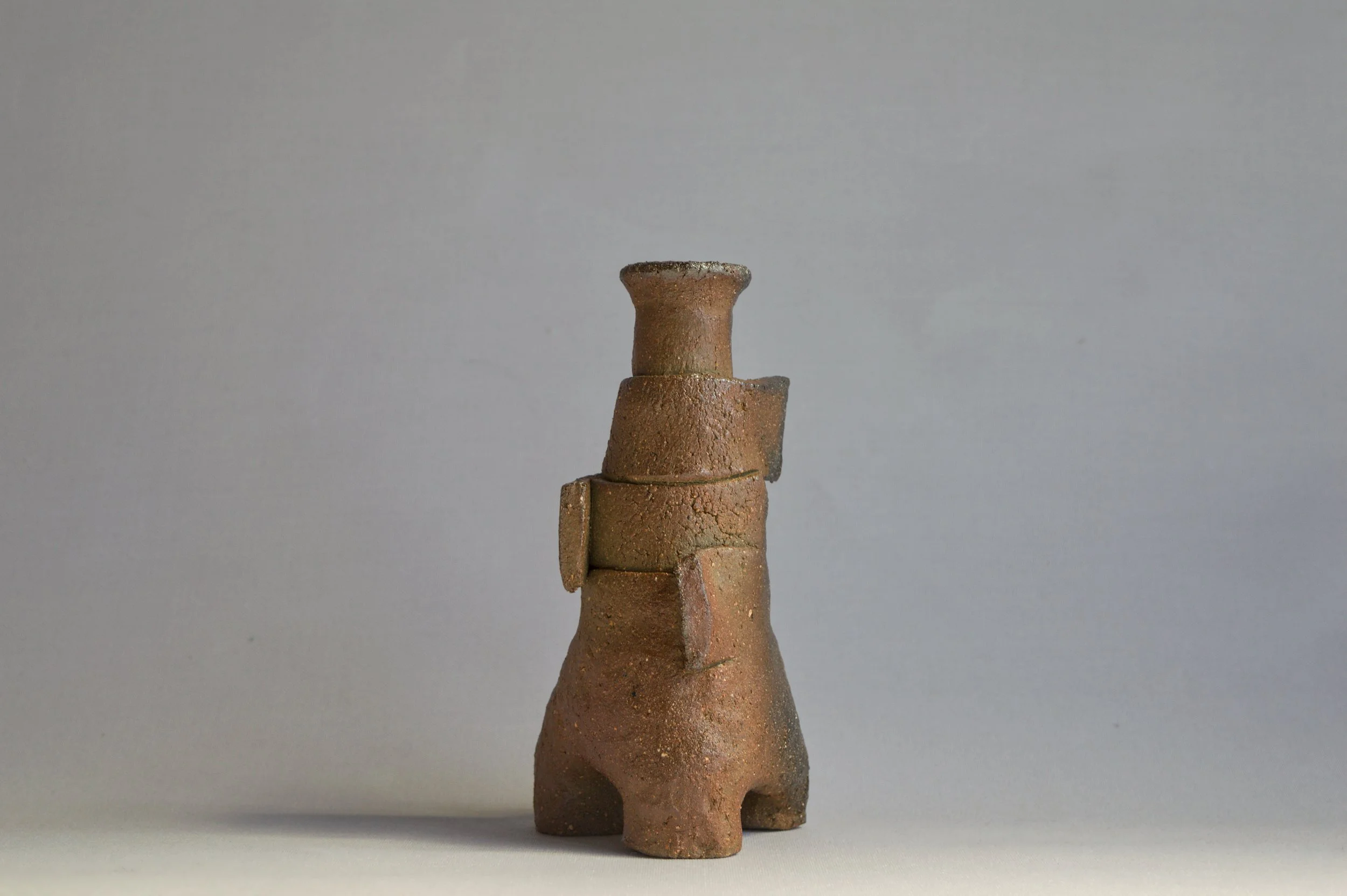 The Haven Vessel | Anagama Wood Fired Stoneware | 7.25"x 3.87" | 2026