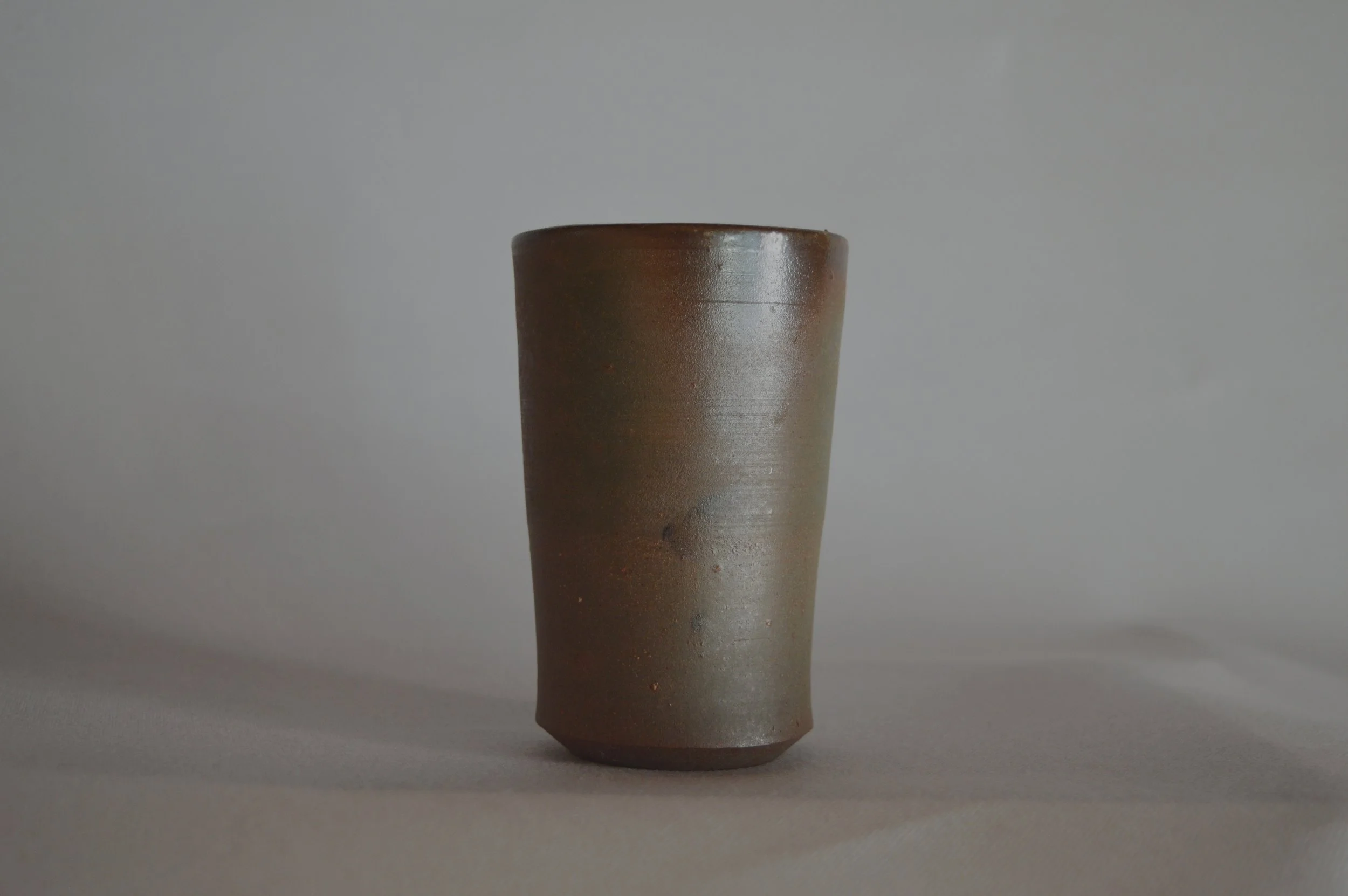 Bizen Stoneware Woodfire Tumbler