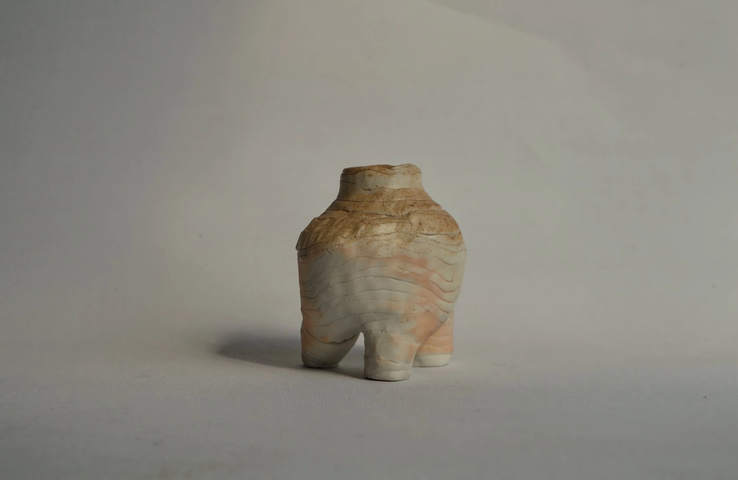 Calmness | Wood Fired Stoneware | 4"x3"x3" | 2026