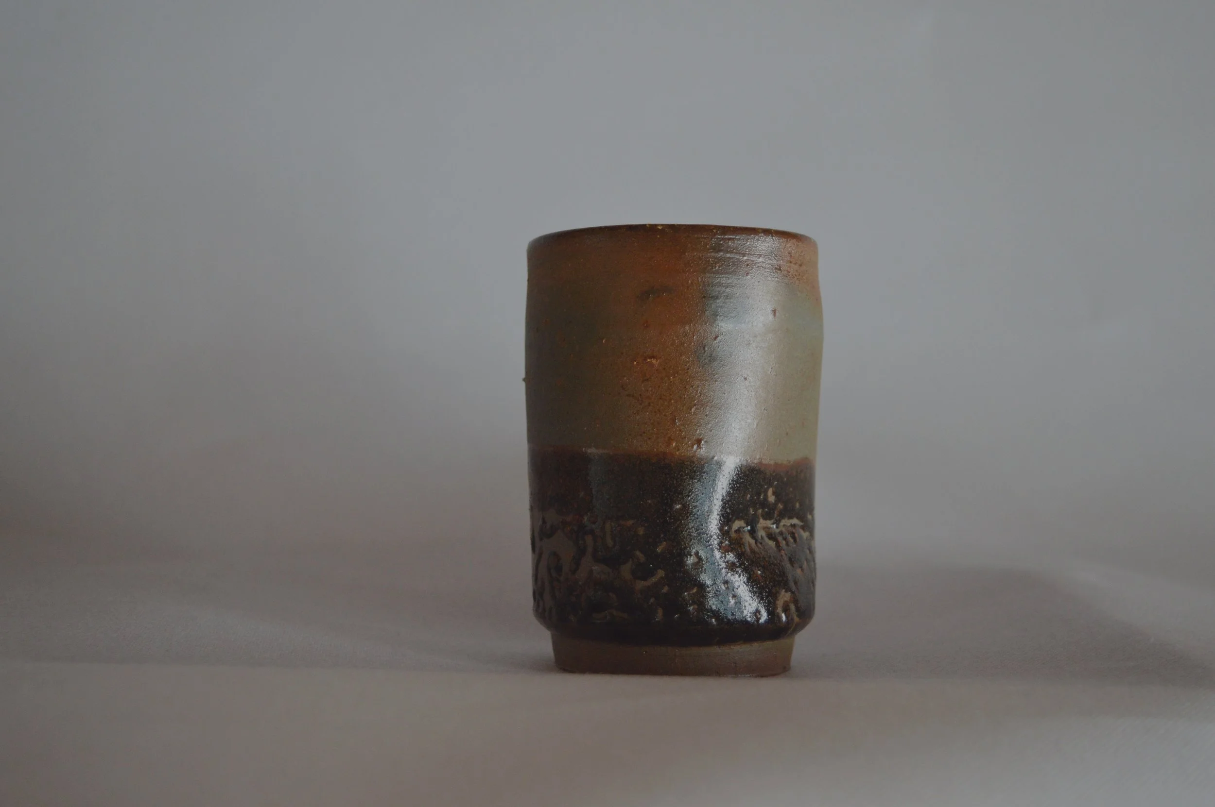 Woodfired Bizen Stoneware Tumbler
