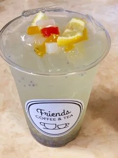 Lychee Jelly Lemon Basil Seed -  $6.00 