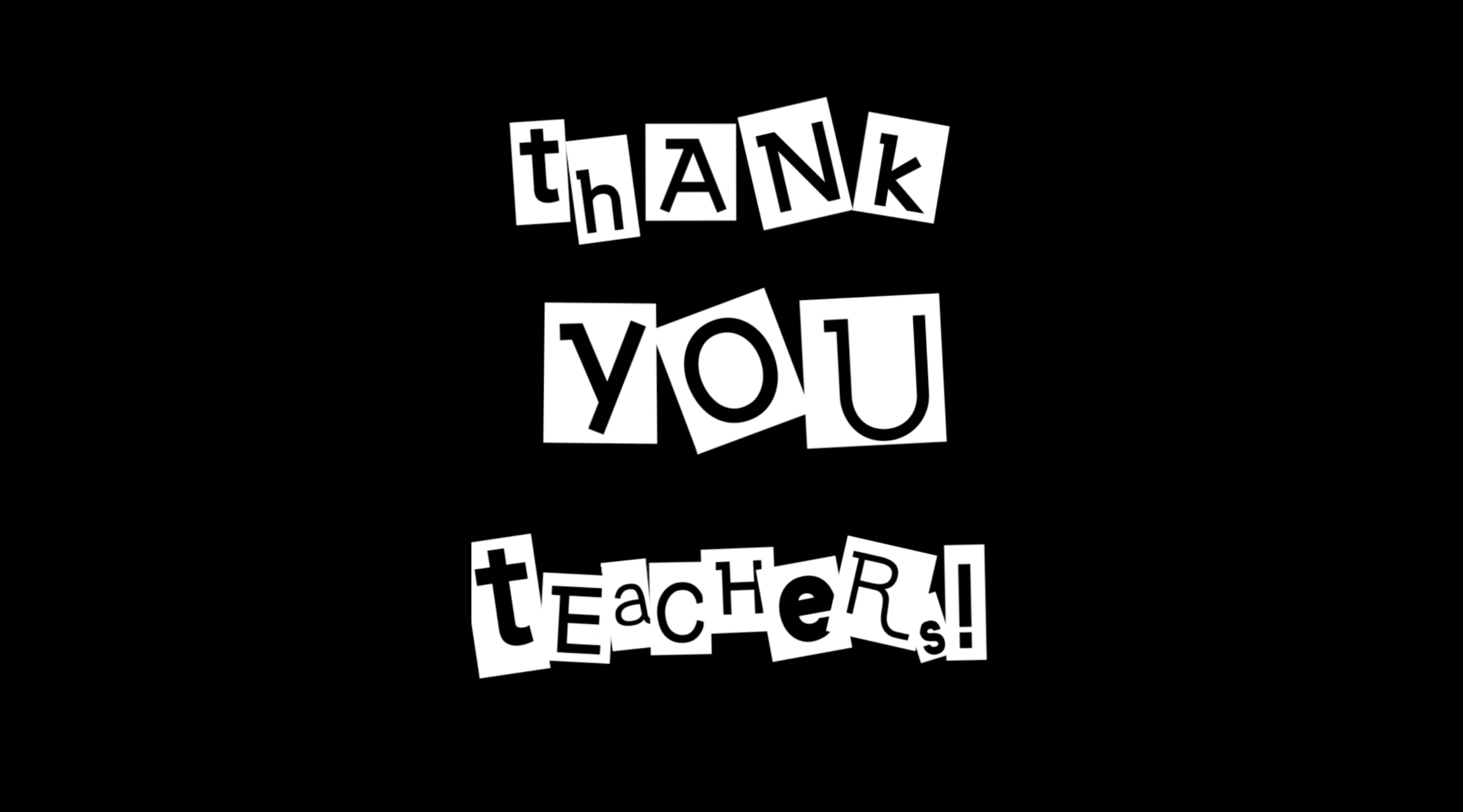 Teacher Appreciation 