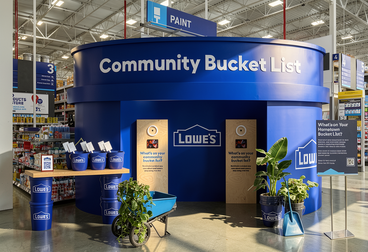 LOWE'S Community Bucket List