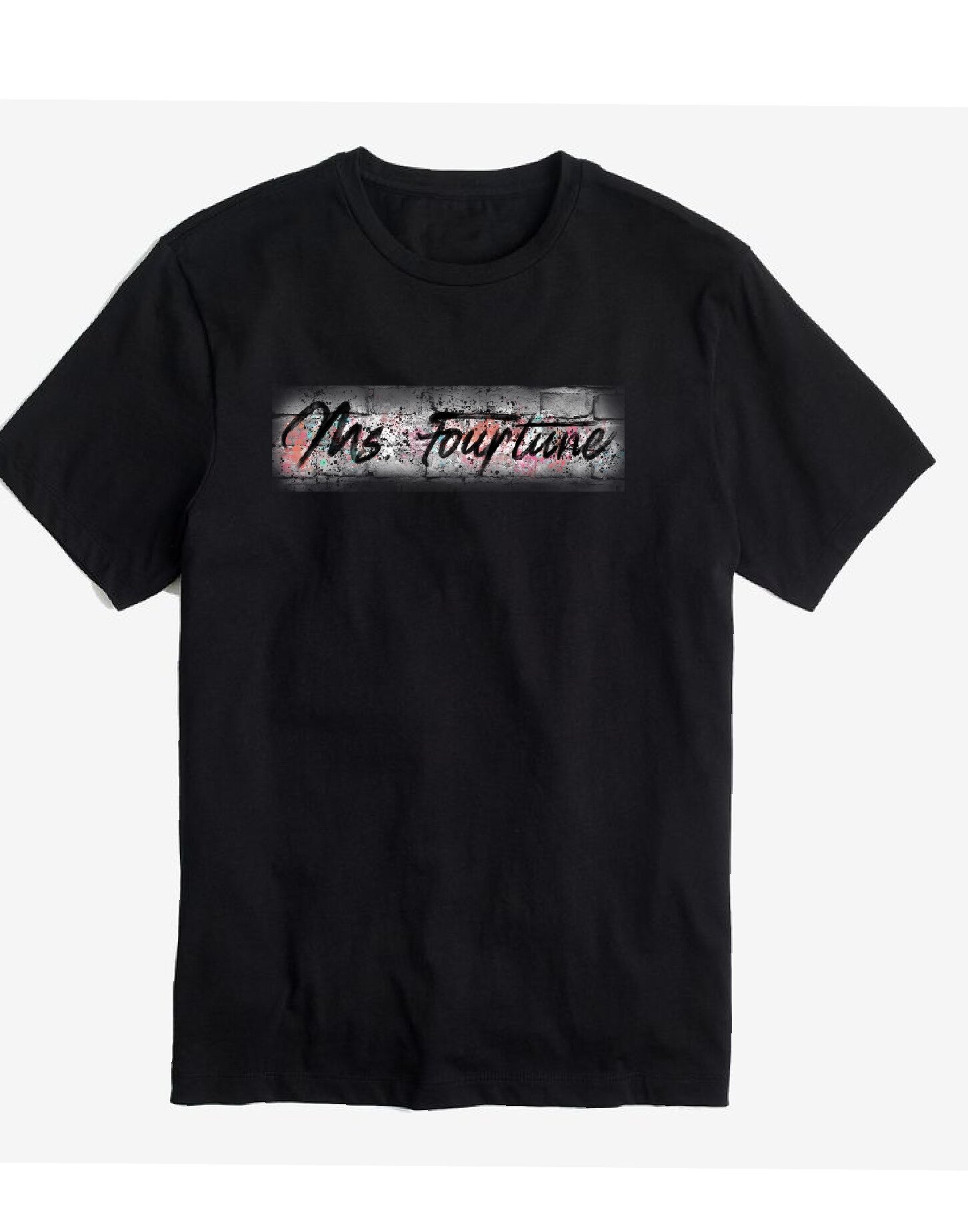“Ms Fourtune Brick Logo Tee