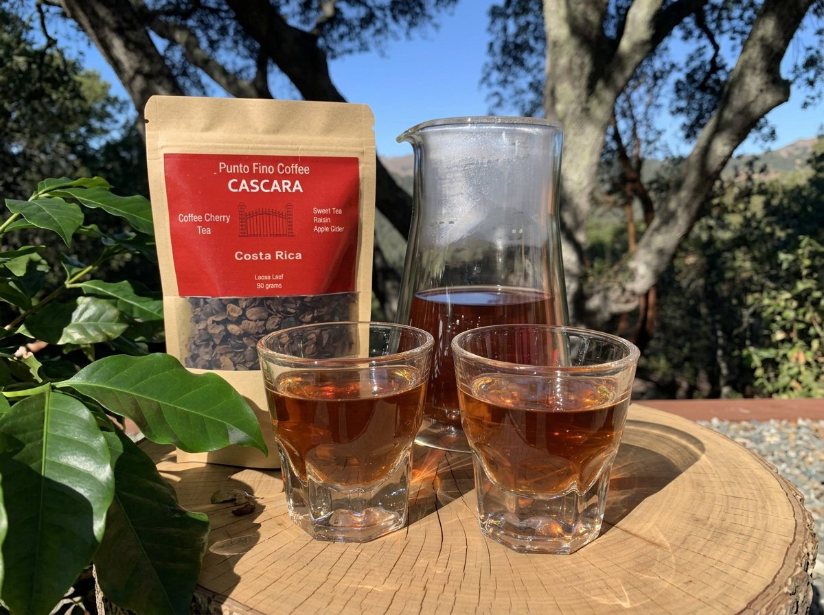 Cascara Coffee Cherry Tea, Premium Grade - 3 oz. Costa Rica