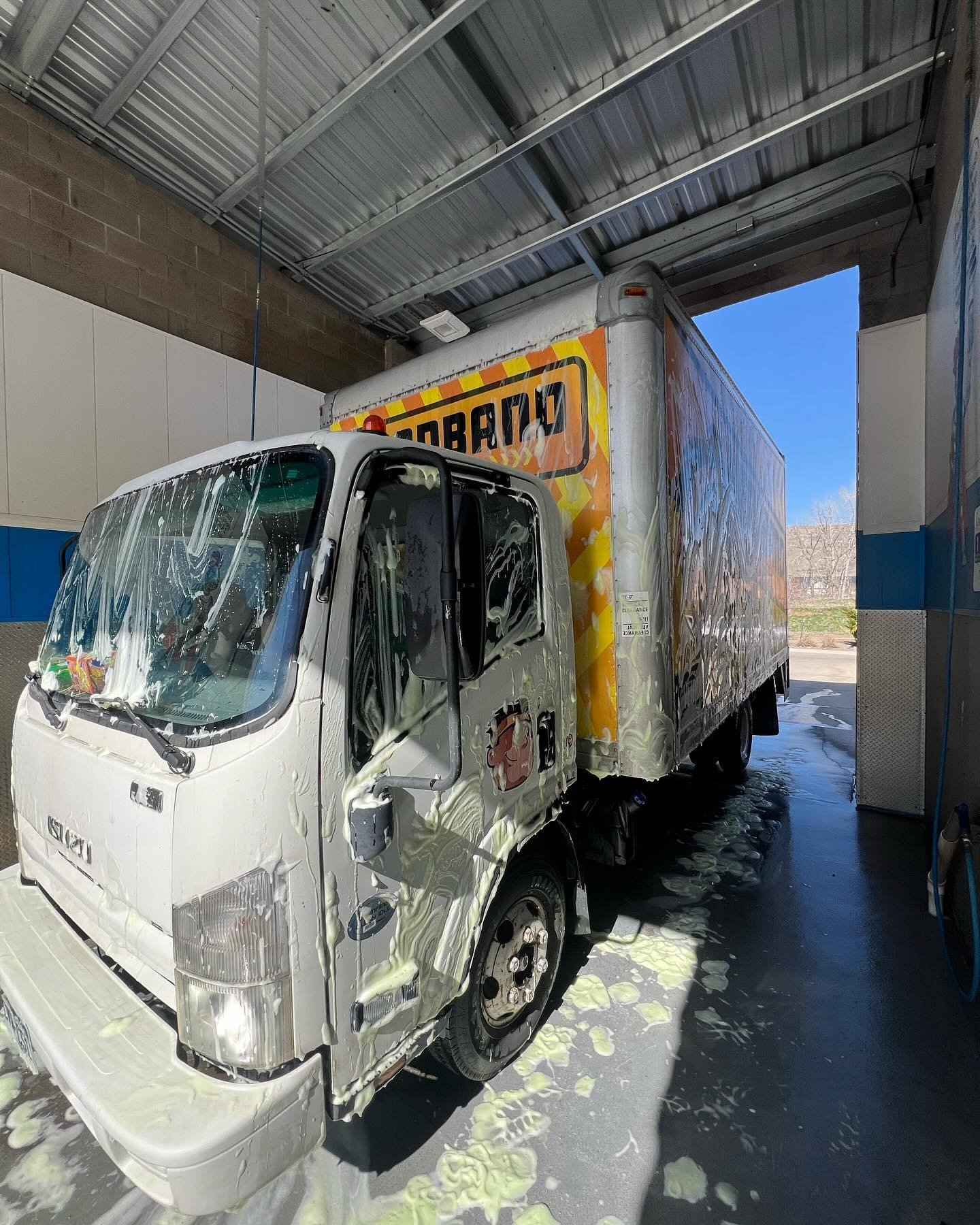 First wash of the season for our smallest truck in the fleet. 

So fresh and so clean clean.