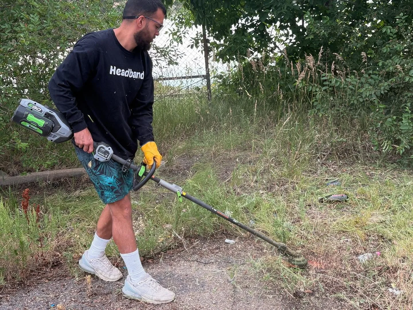 Huge thanks to @ty_thelawnguy for helping me clean up the lot today. I couldn&rsquo;t have done this without you. 

If you need a lawn guy I highly recommend reaching out to @tsanchez__dreams! I&rsquo;ve been working with Tyler for 3 years now and he