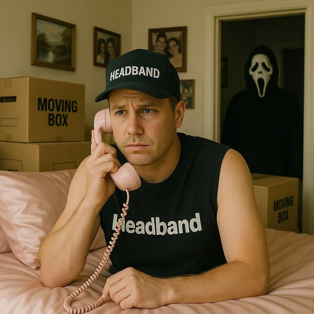 Moving can be scary&hellip; sometimes it even feels like Ghostface is lurking in the background 👀😱

But don&rsquo;t worry&mdash;Headband Movers has your back.
No jump scares, no disappearing boxes, no &ldquo;phantom&rdquo; extra charges.

Just stro