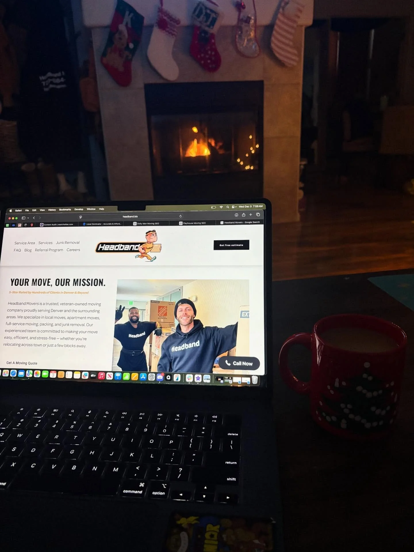 Snowy day in the Denver metro, but Headband Movers is still out here working! 

Colorado weather doesn&rsquo;t stop life &mdash; and it doesn&rsquo;t stop us either. If you&rsquo;re moving during snow season, you need a crew that shows up on time, pr