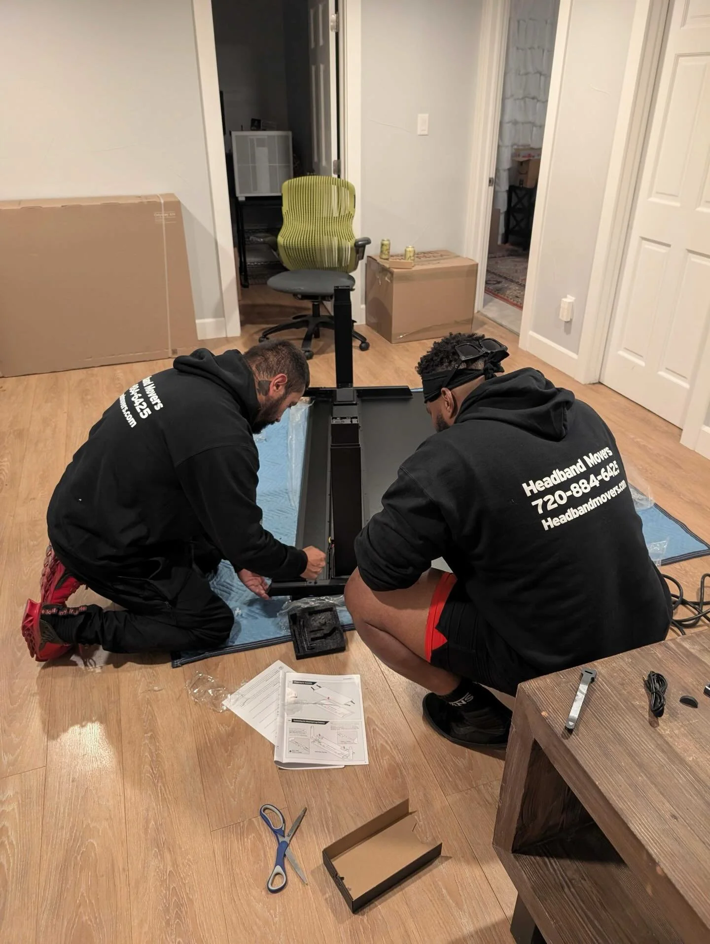 We do assembly. 

#headbandmovers #denvermovers