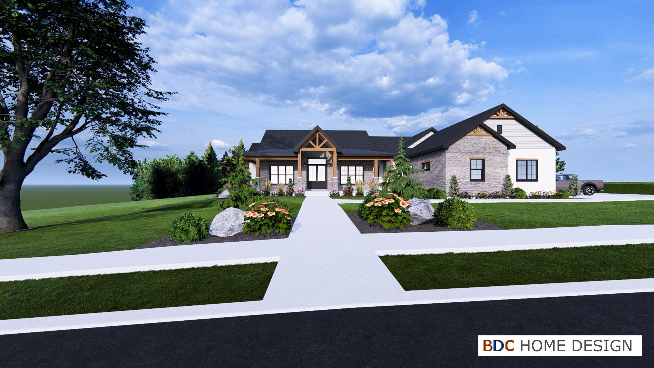 More (fourth draft?) Exterior Renderings