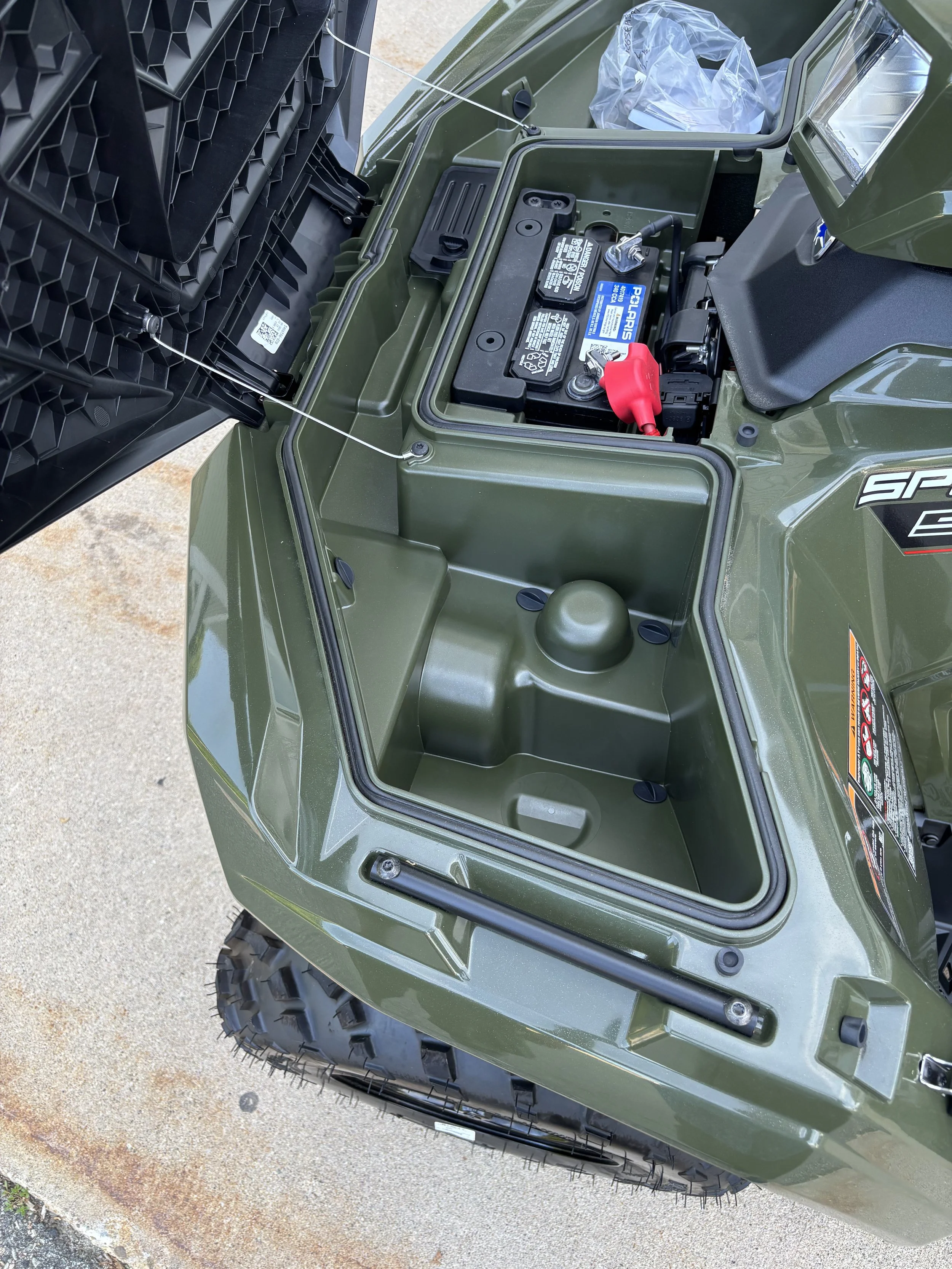 Polaris Sportsman Front Storage Left.jpg