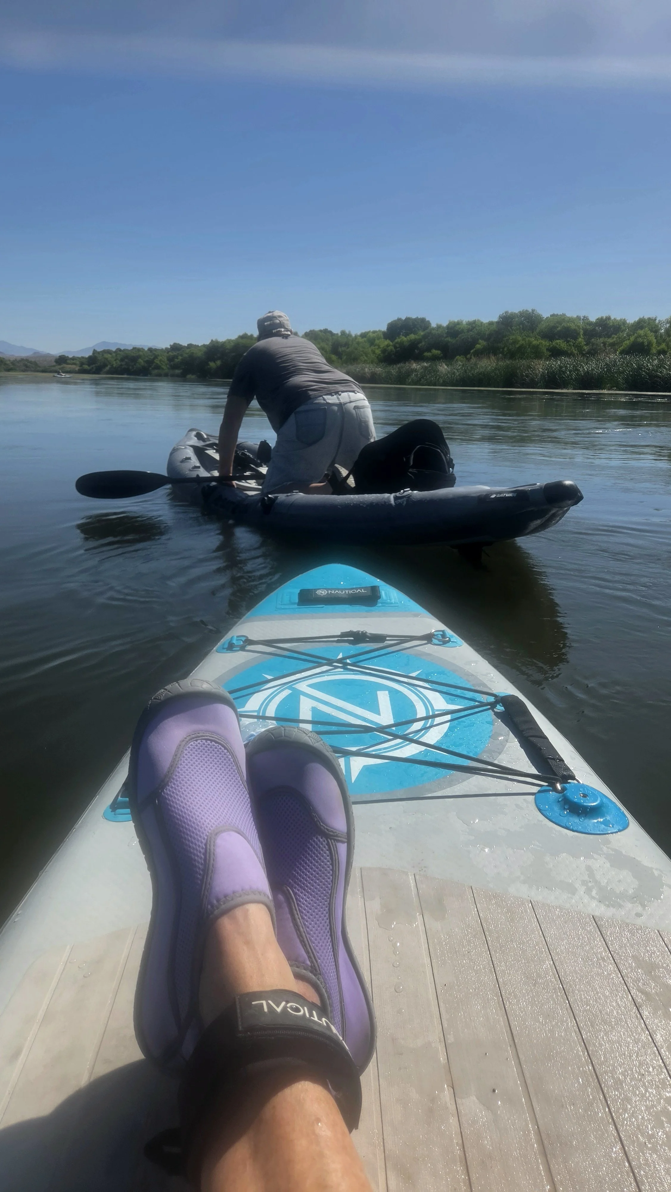 Paddling Down the Salt