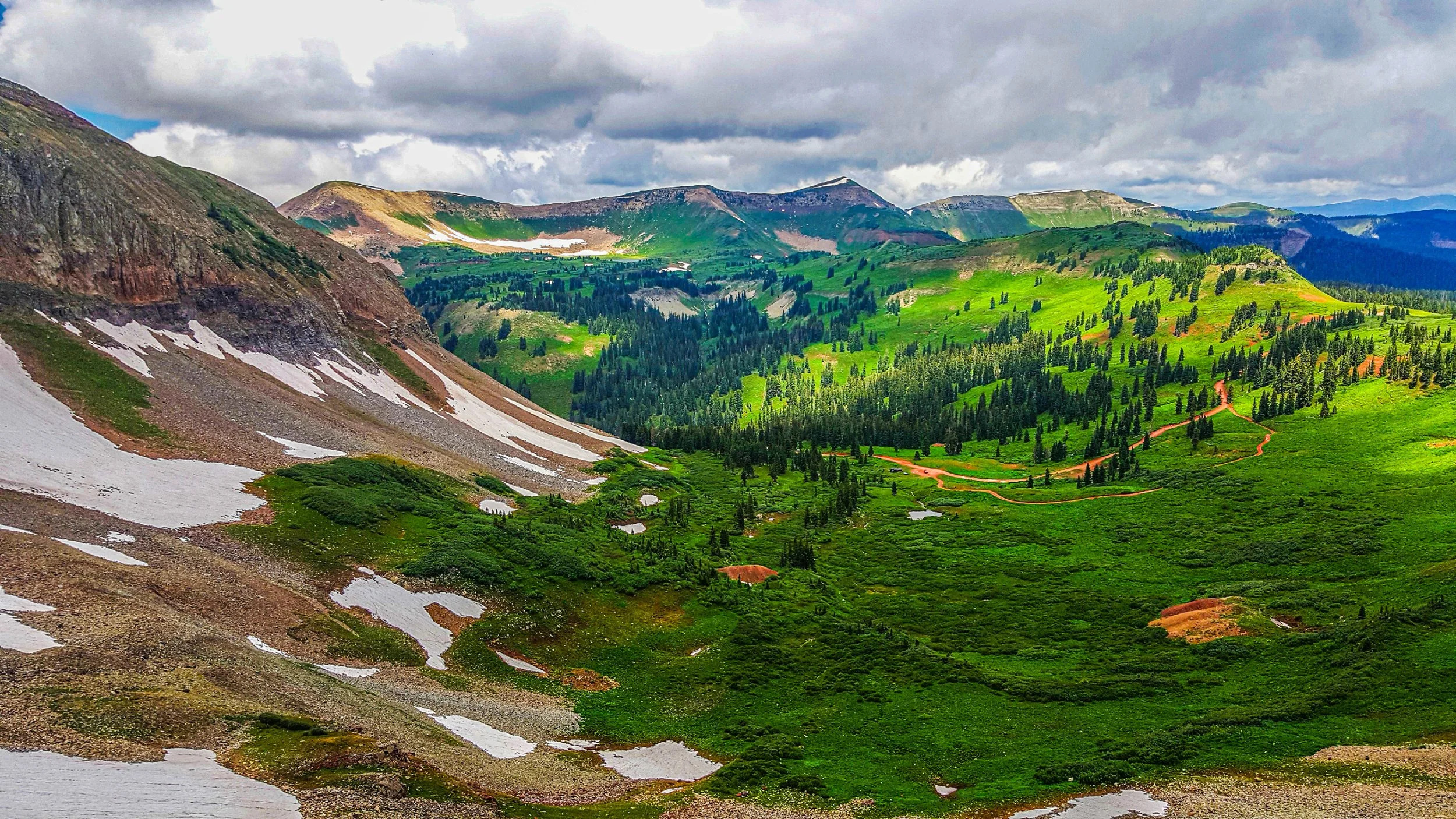 Brilliant landscape in Colorado