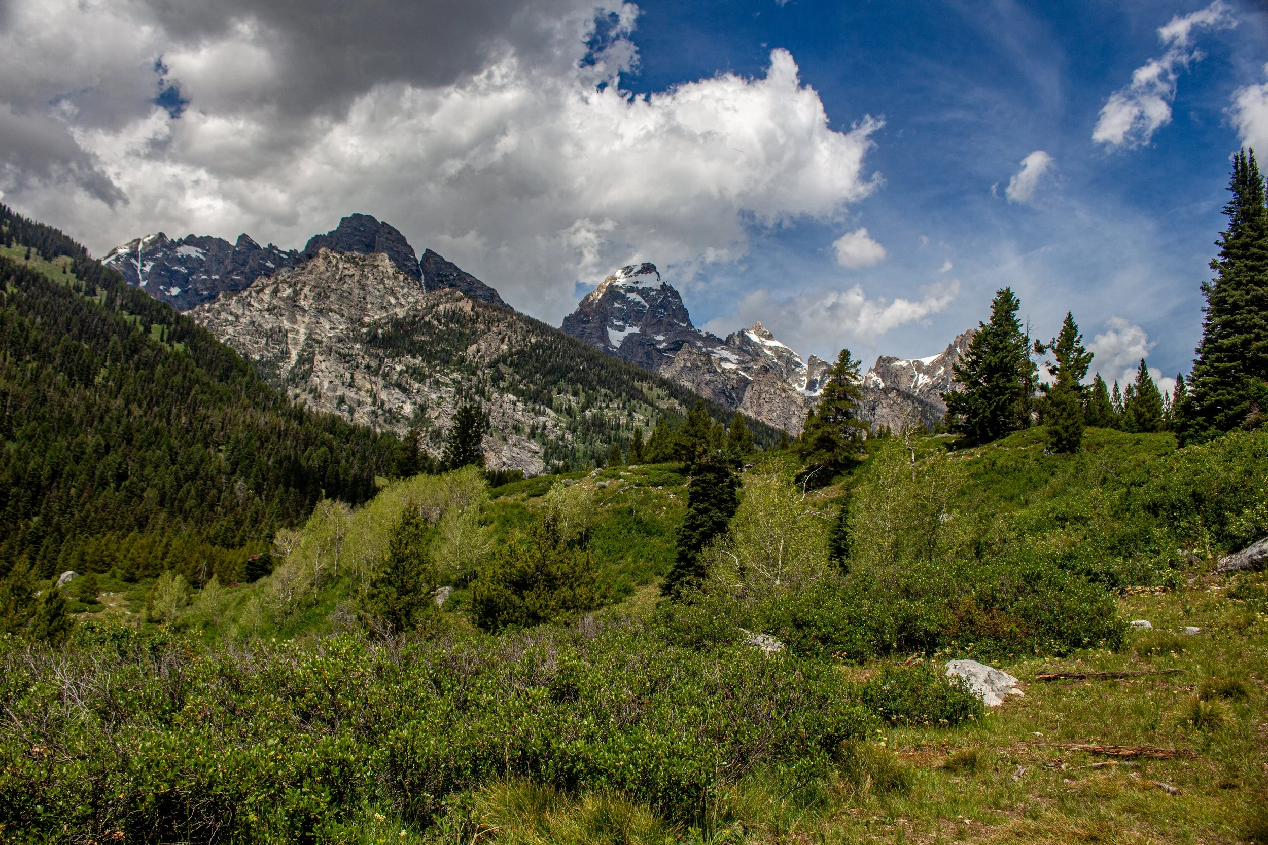 Hiking Taggart Trail in the Grand Tetons