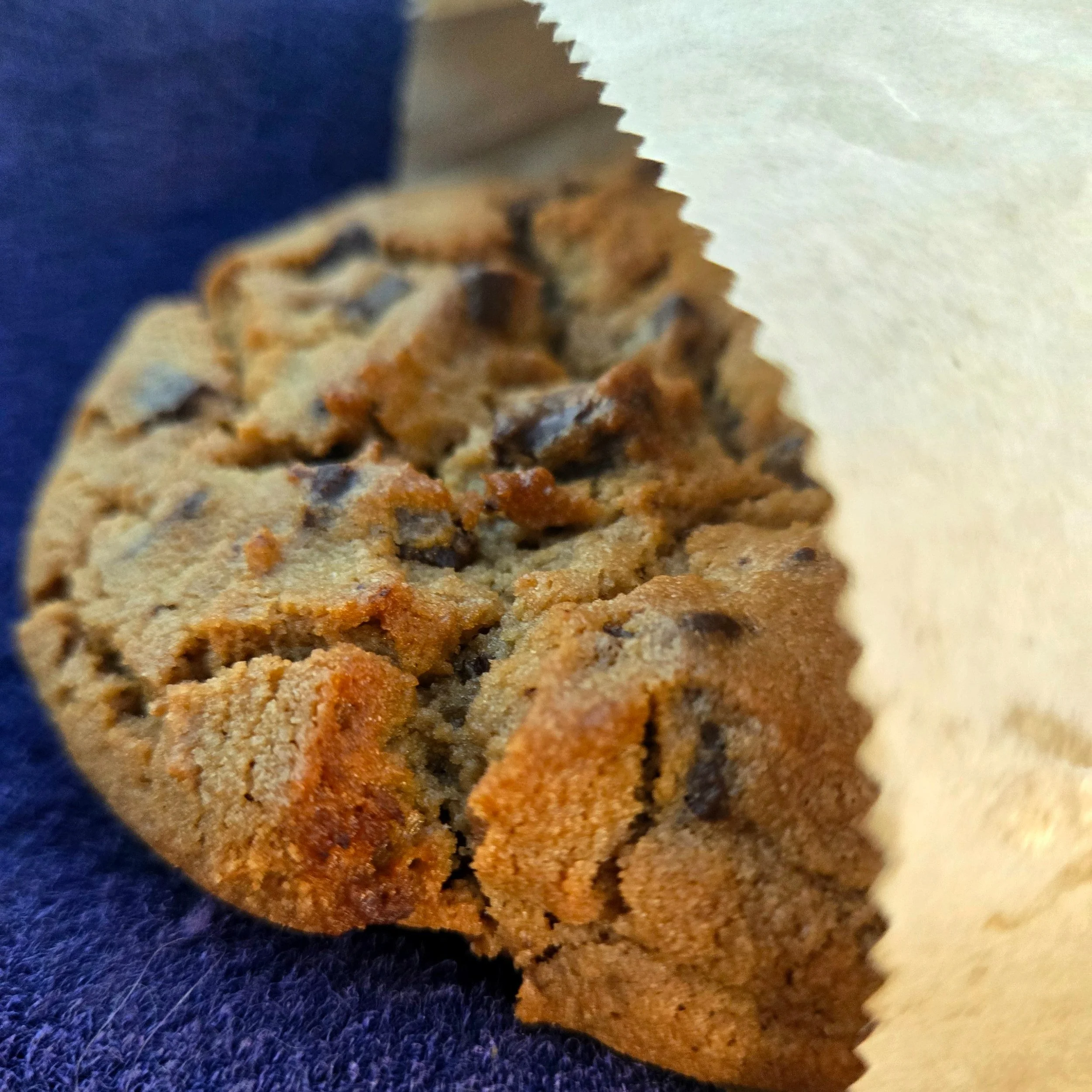 Delicious chocolate chip cookie from Costco