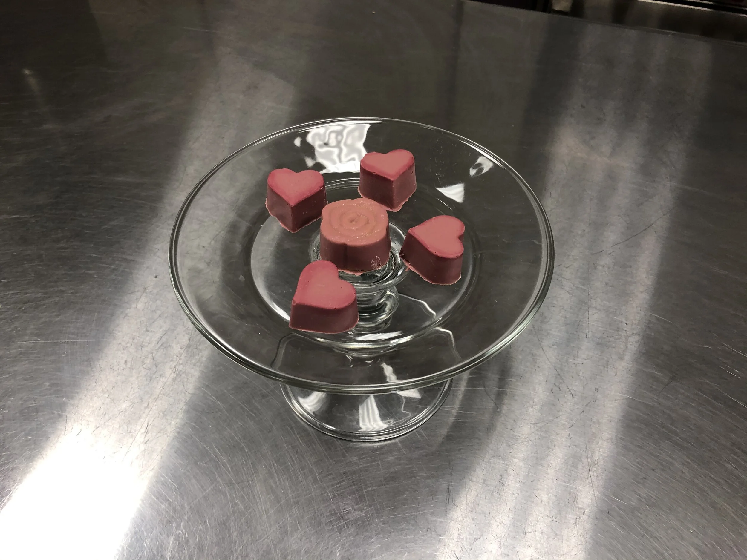Special TA Project: Ruby Chocolate Truffles filled with Matcha White Chocolate Ganache