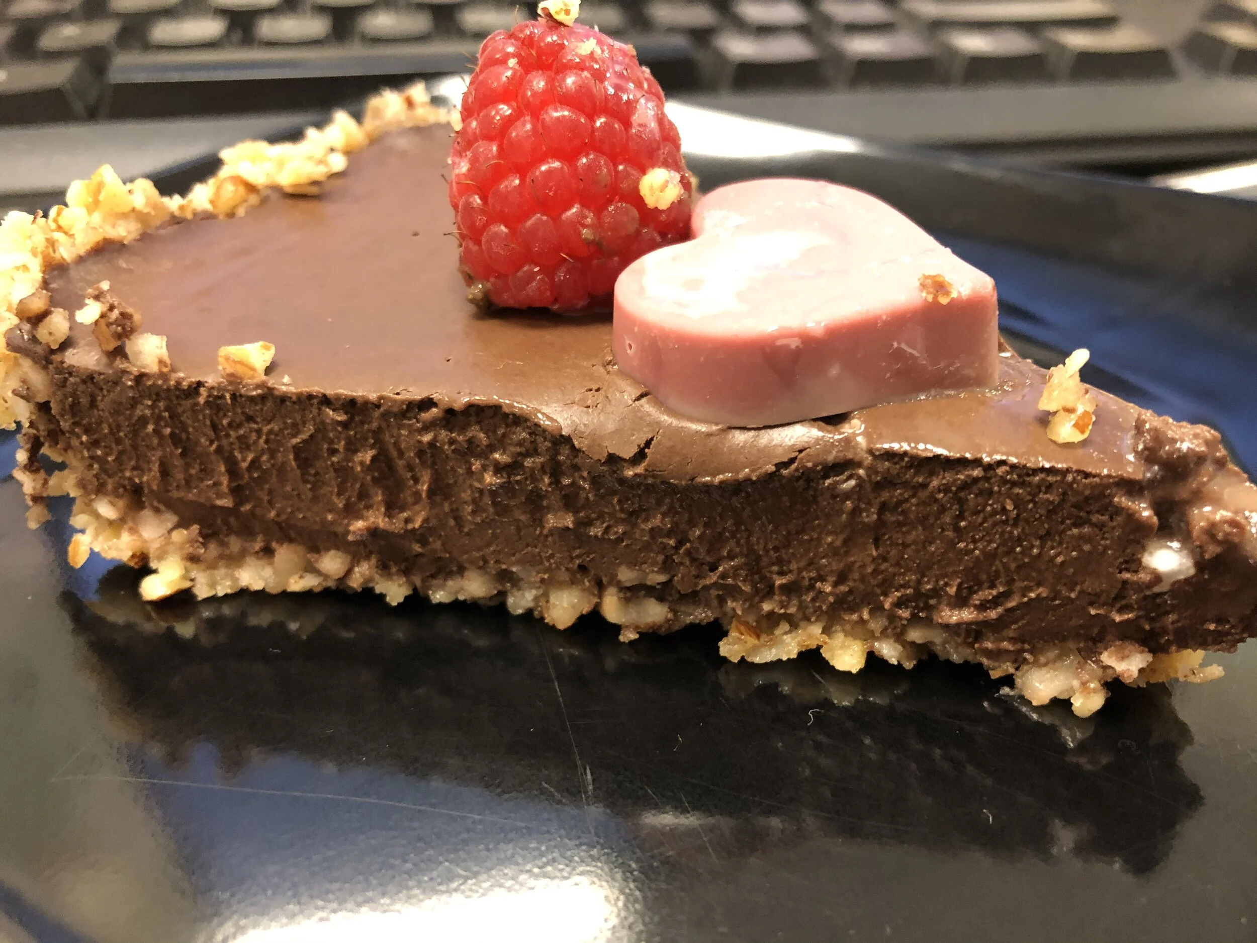 Special TA Creation: Vegan Chocolate Tart