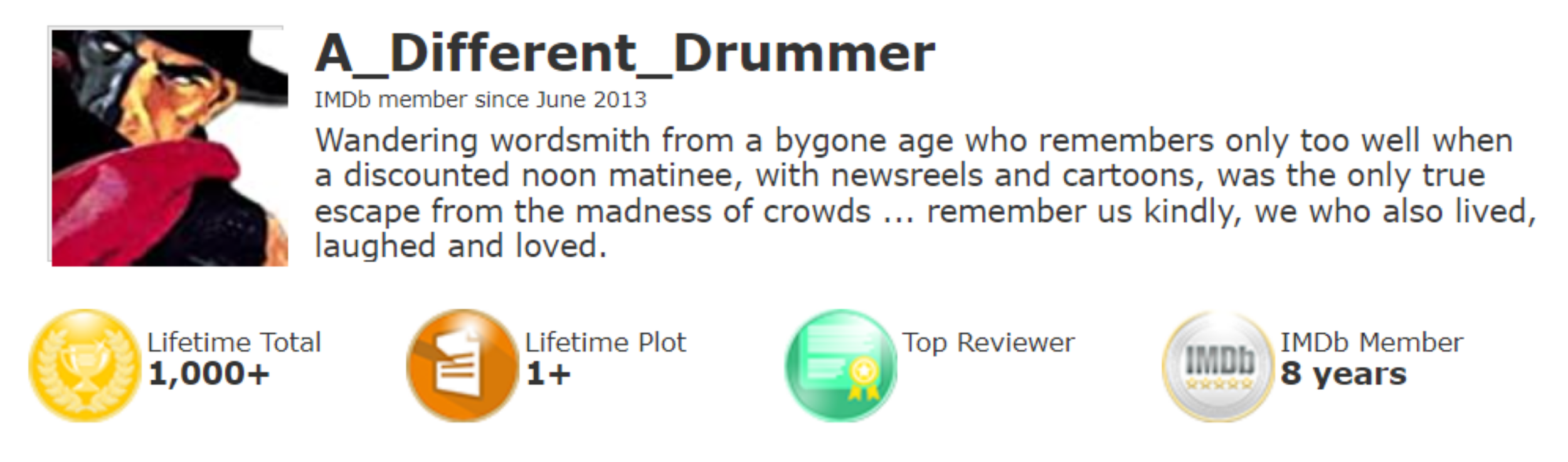 IMDb Bragging Rights – Badges Galore — Review Party Dot Com IMDb Bragging Rights – Badges Galore — Review Party Dot Com